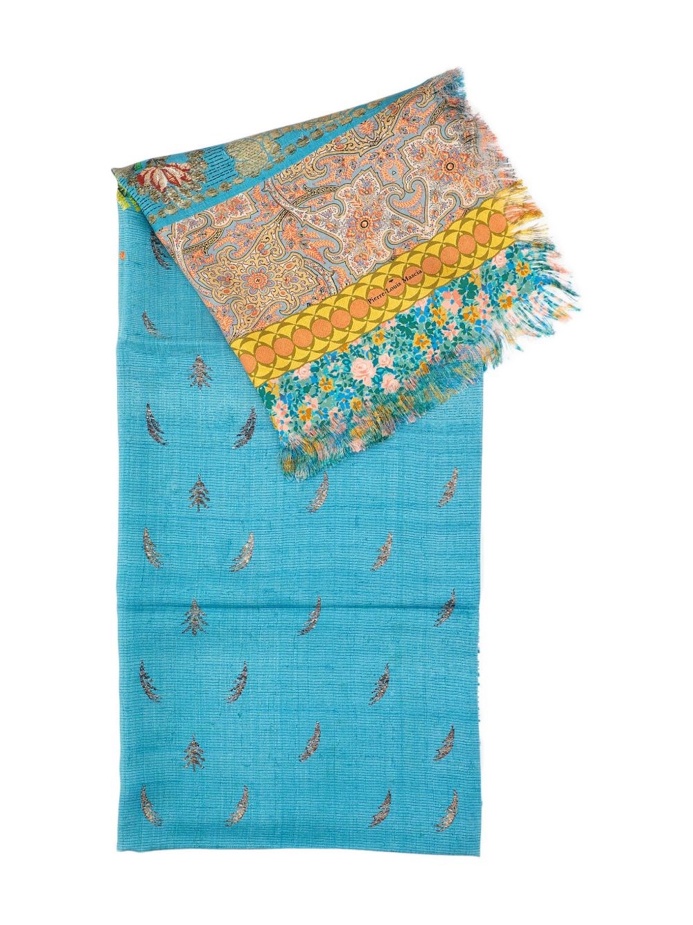Pierre Louis Mascia Printed Silk Stole