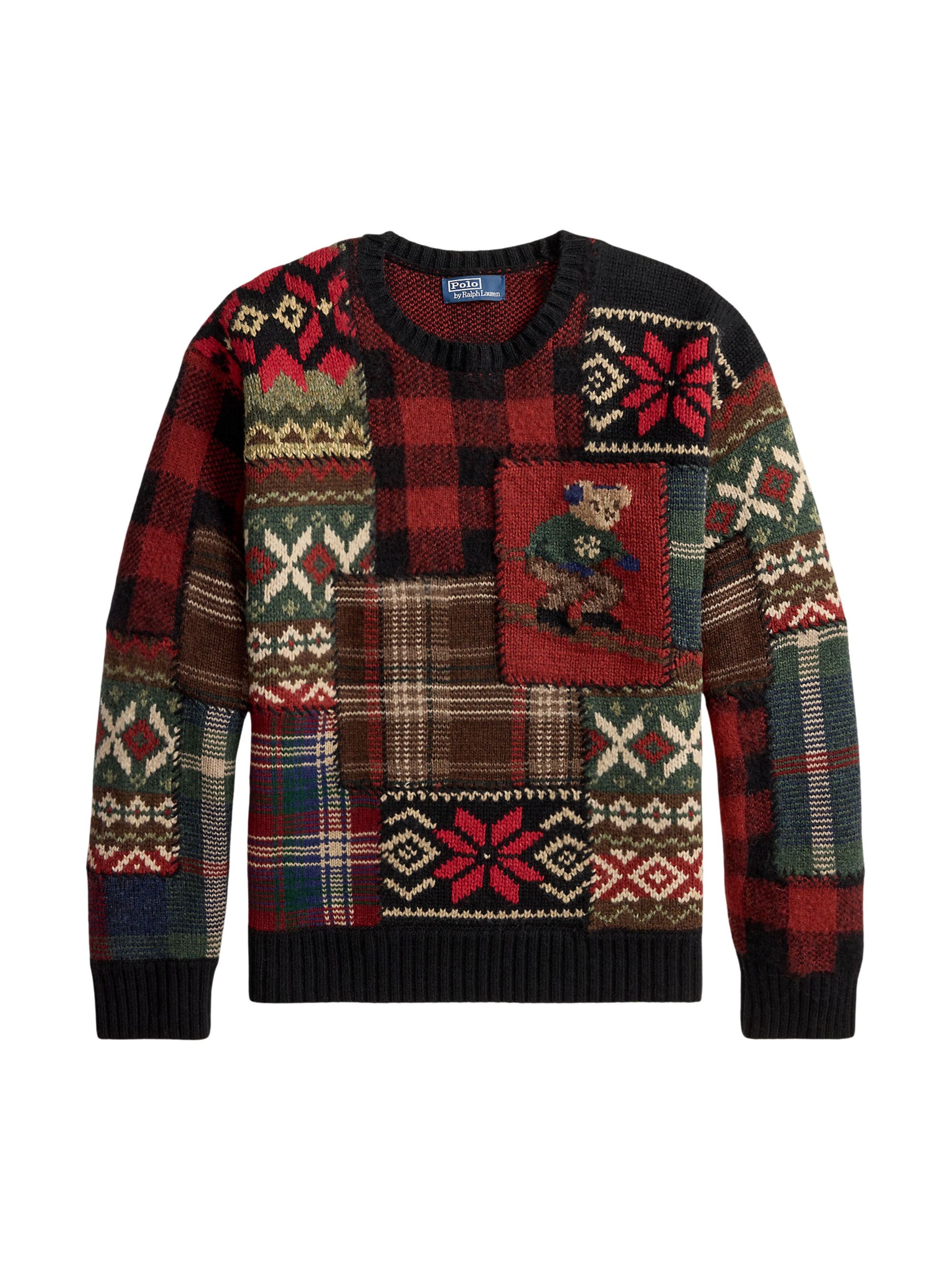 POLO RALPH LAUREN Crew Neck Sweater With Logo