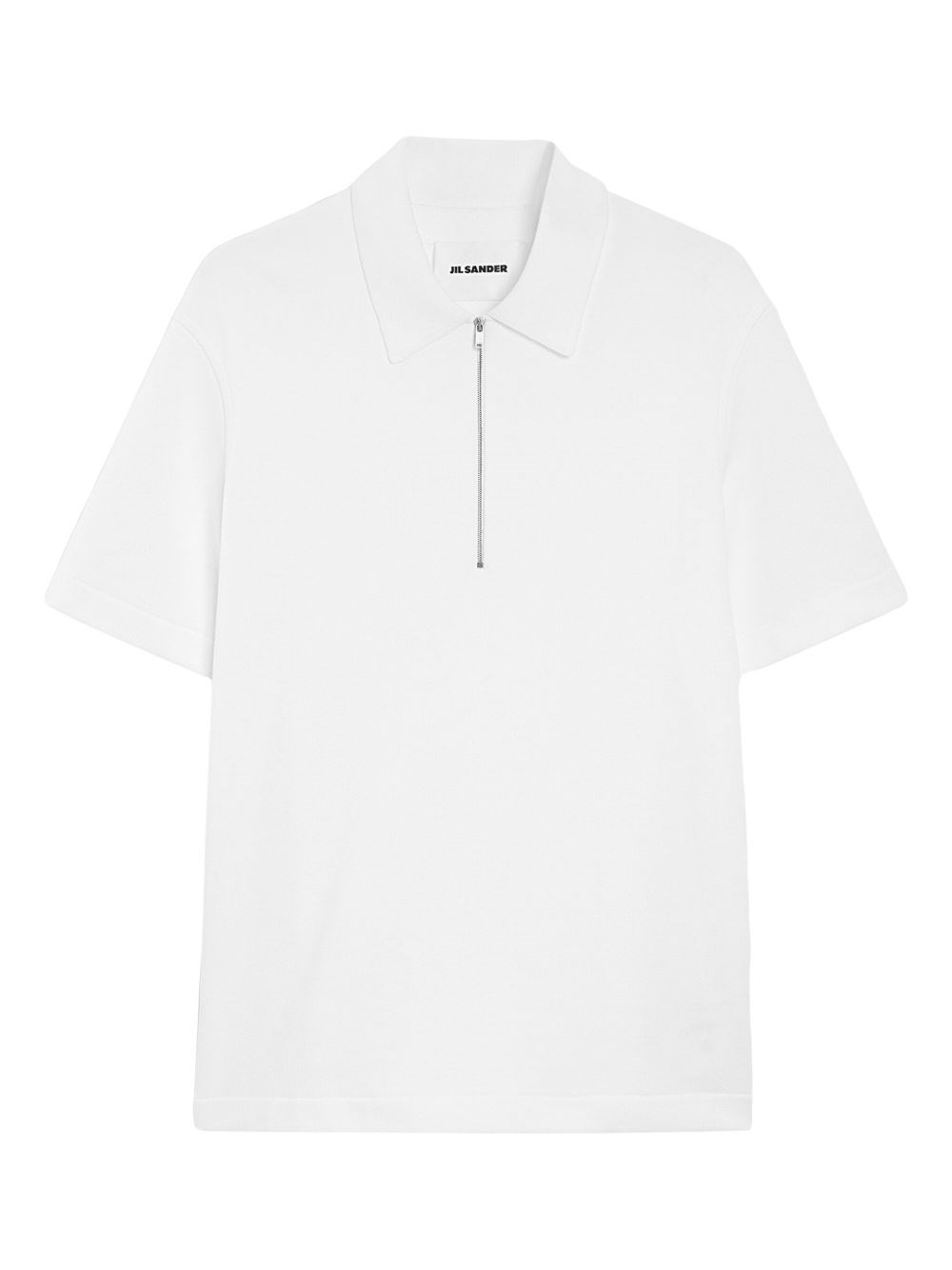 Jil Sander Zip-Up Polo Shirt