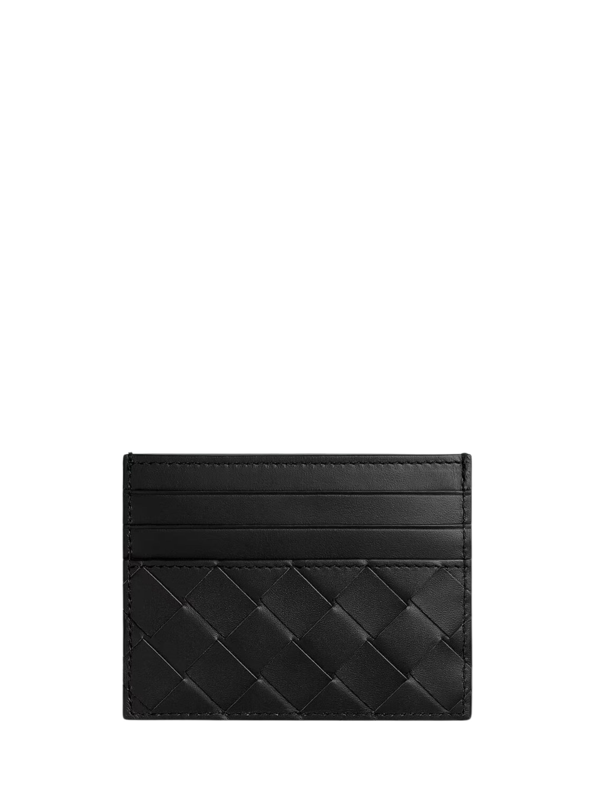 Bottega Veneta Woven Leather Card Holder