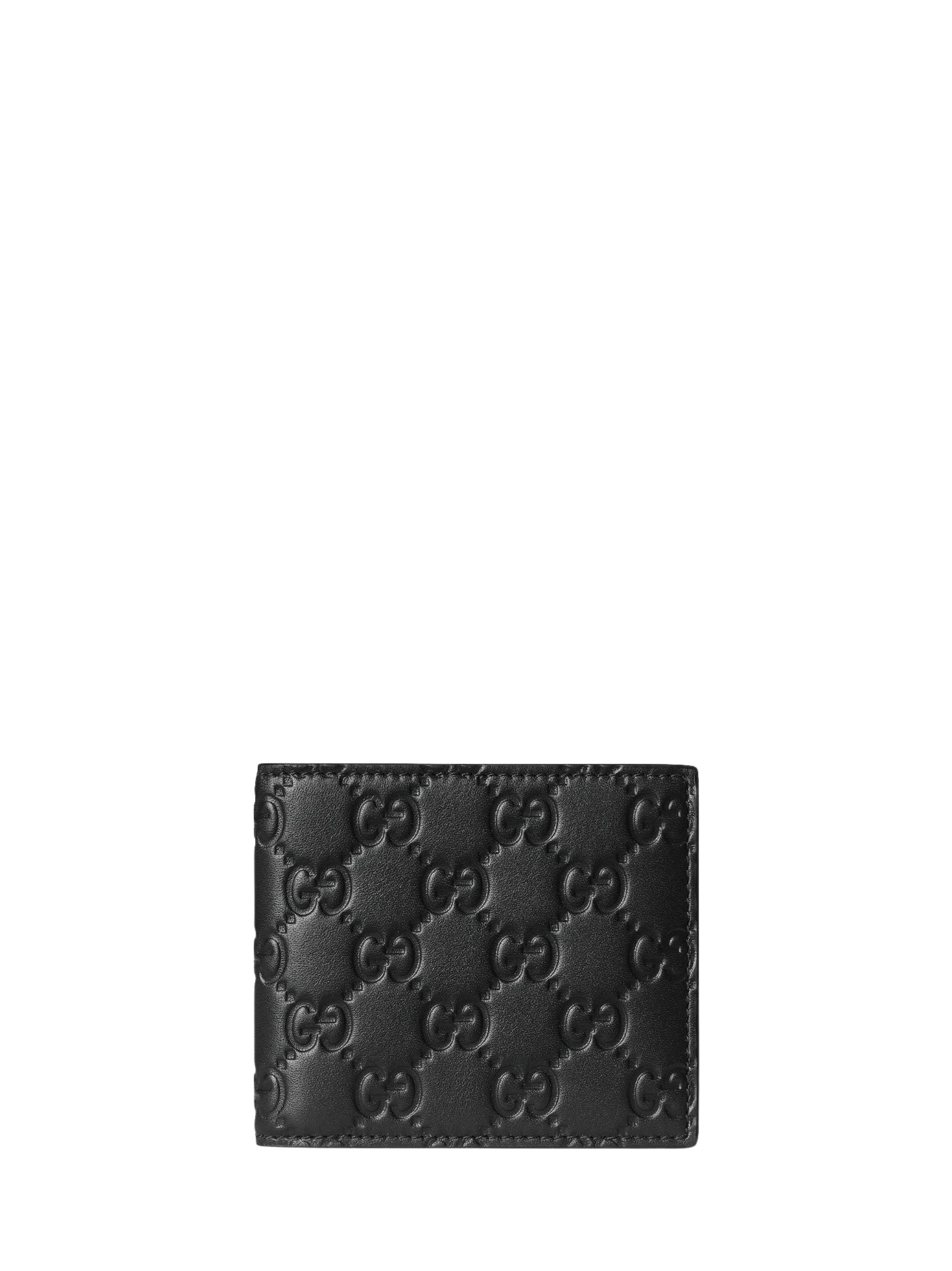 GUCCI Gucci Gg Emblem Bi-Fold Wallet　グッチ GGエンブレム 二つ折り財布