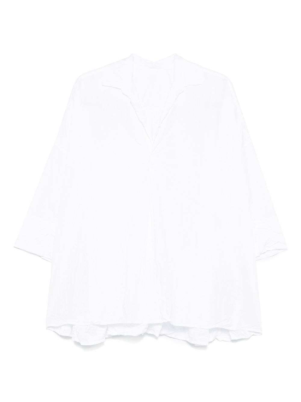 Daniela Gregis Mulher Branco Cotton Shirt