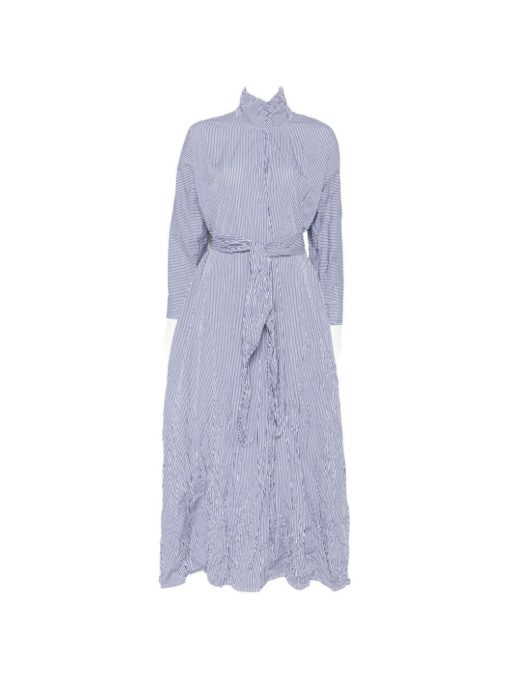 Daniela Gregis Mulher Branco Cotton Midi Dress