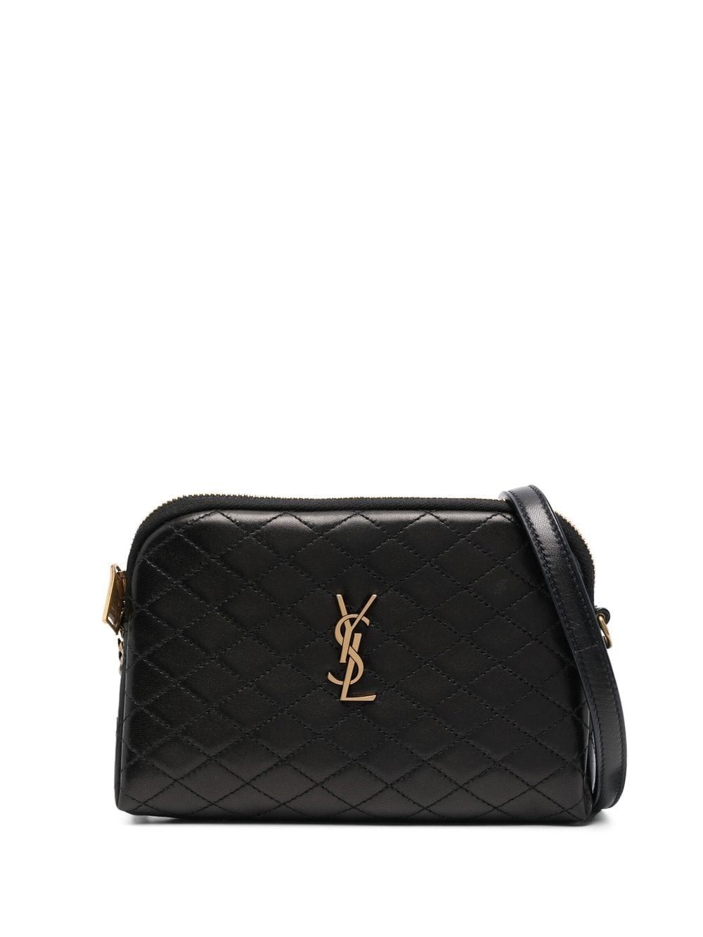 Saint Laurent Gaby Mini Leather Crossbody Bag