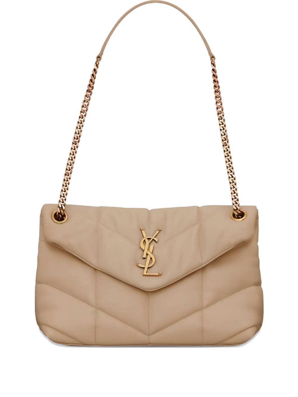 Saint Laurent Puffer Small Leather Shoulder Bag