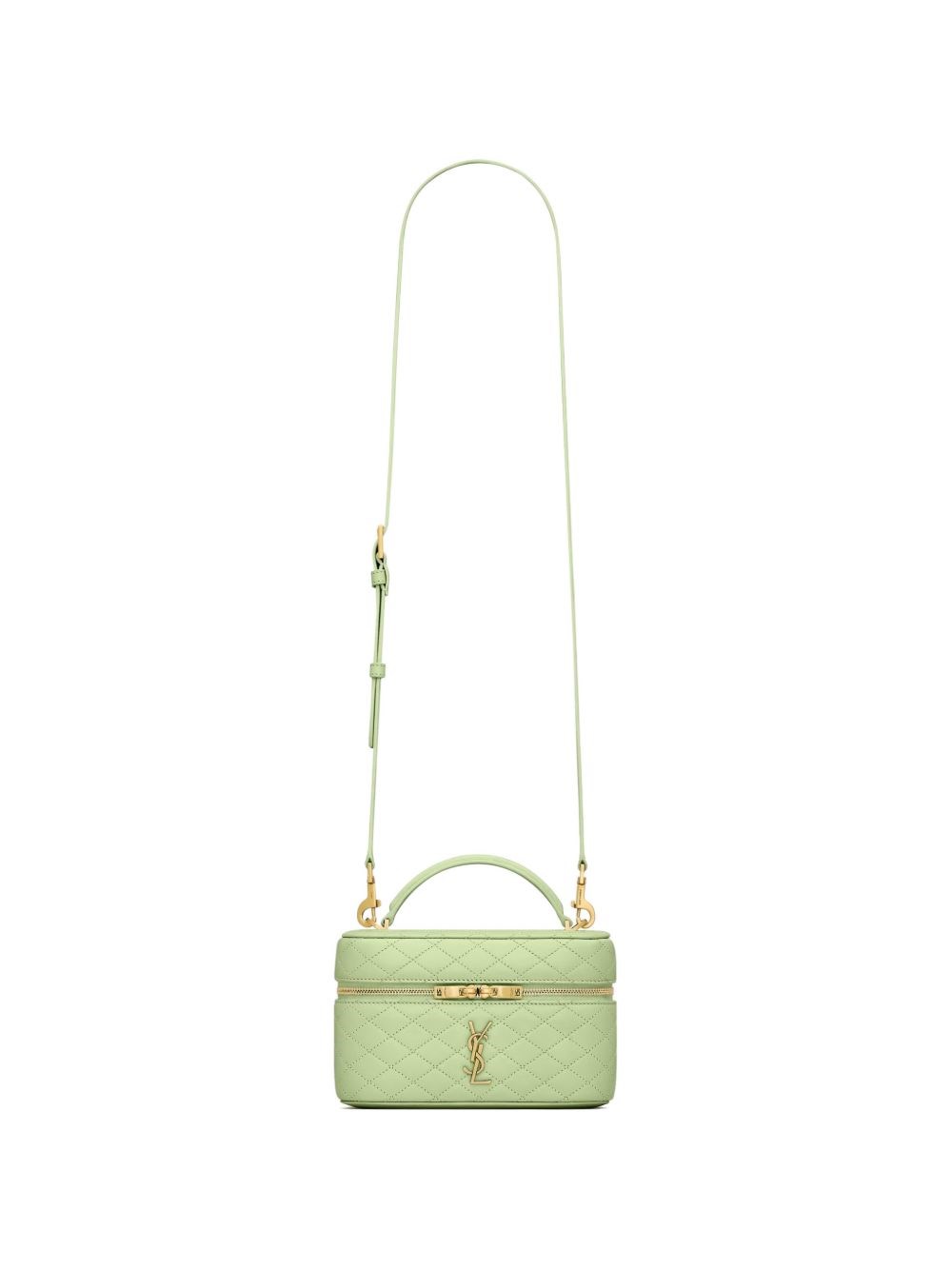 Saint Laurent Gaby Leather Vanity Case