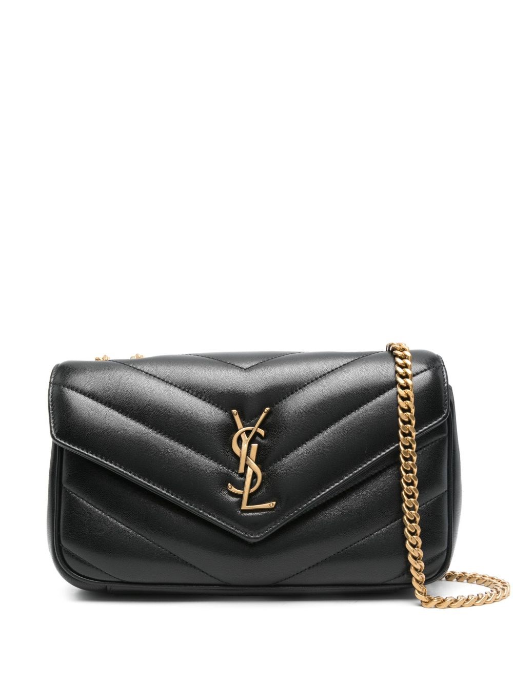 Saint Laurent Loulou Small Leather Shoulder Bag