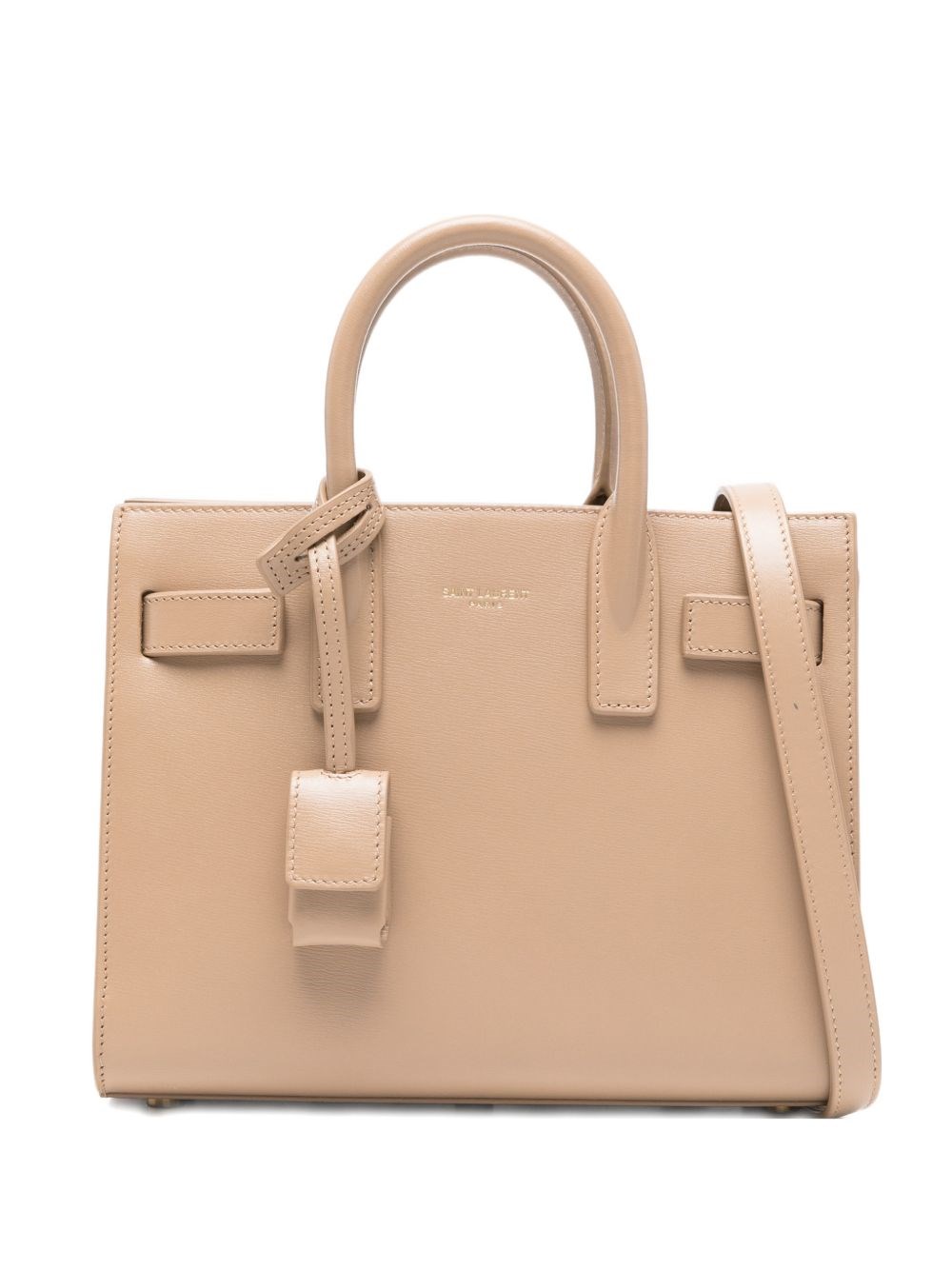 Saint Laurent Sac De Jour Nano Leather Handbag