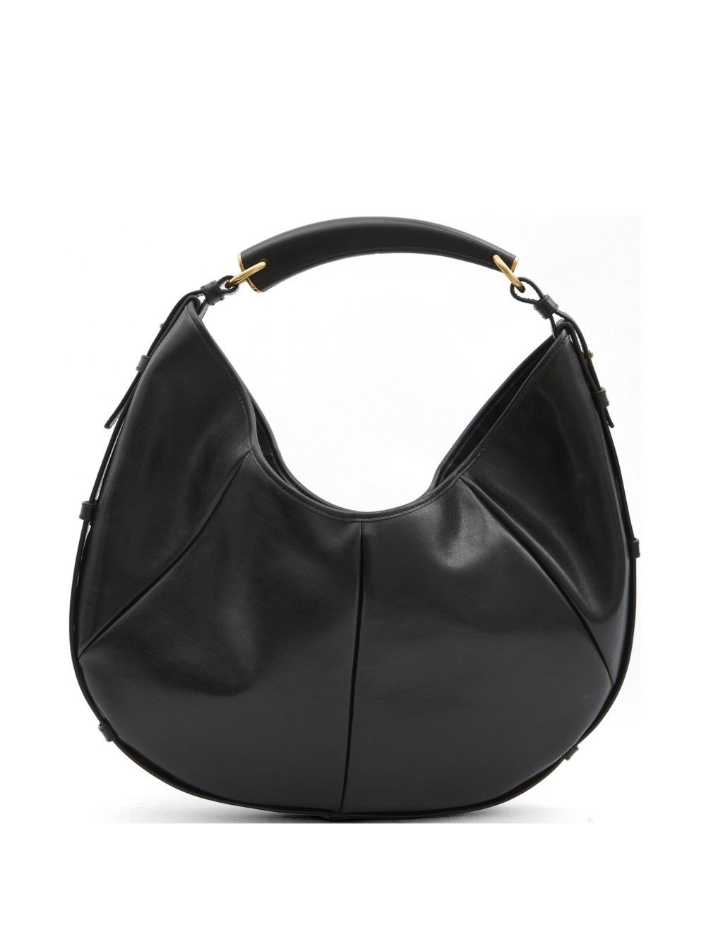Saint Laurent Mombasa Medium Leather Hobo Bag