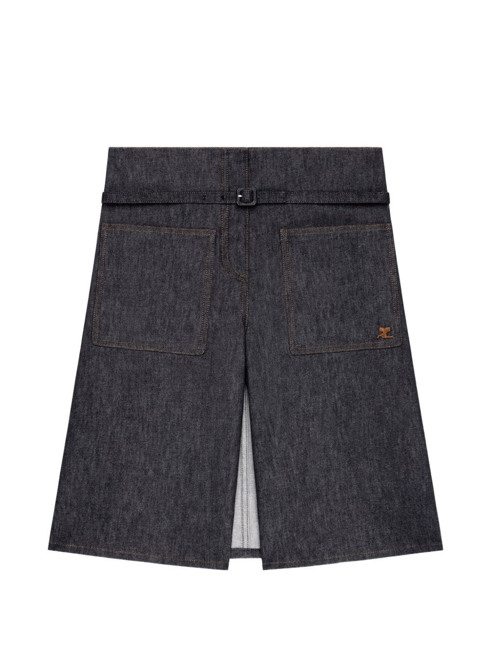 COURRÈGES Denim Shorts