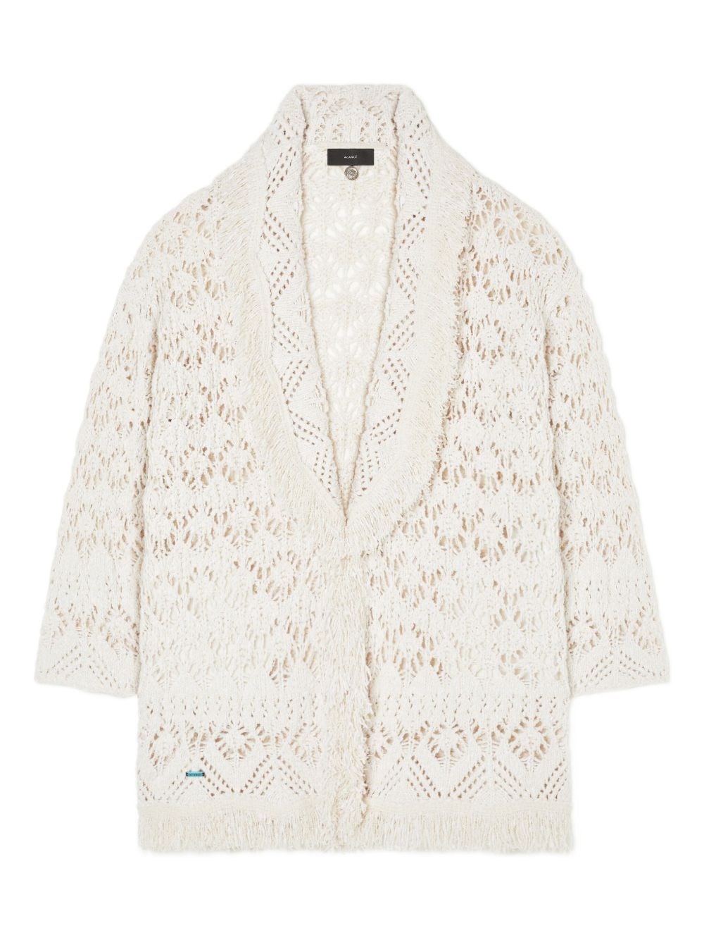 Alanui Lagoon Romance Cotton Cardigan