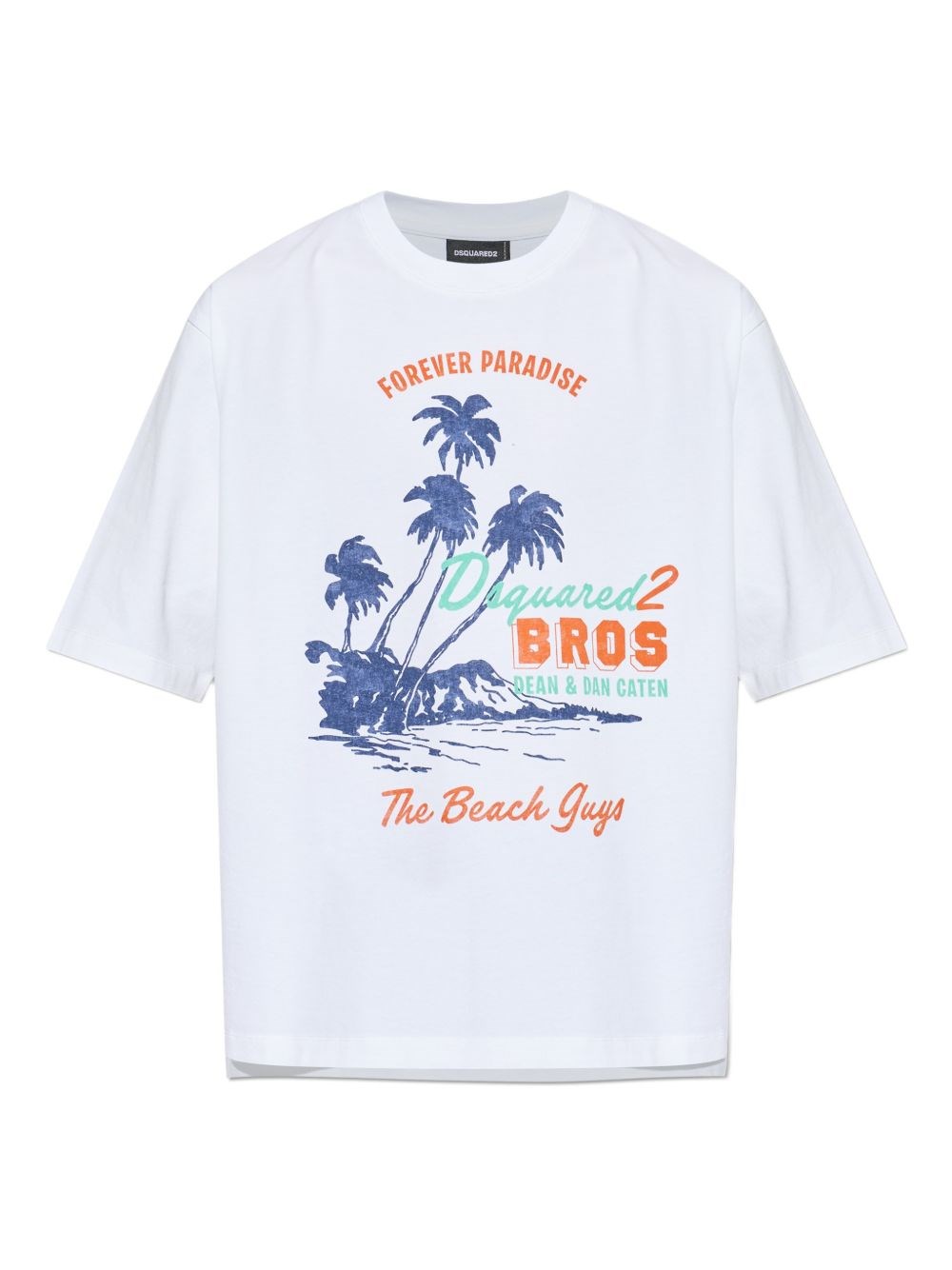 Dsquared2 Tropical Print T-Shirt