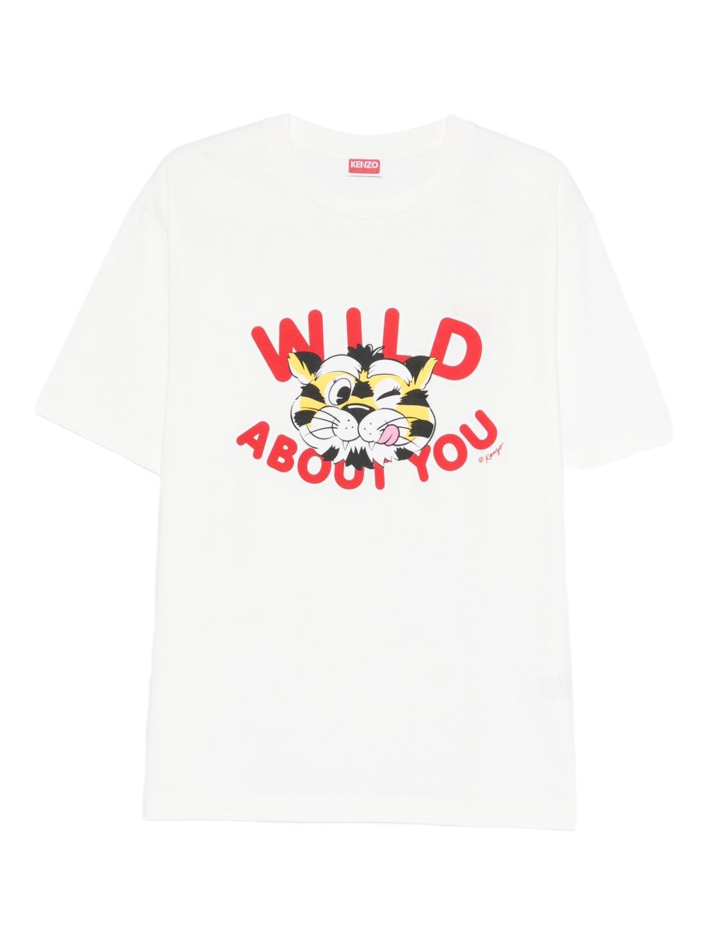 Kenzo Wild Tiger Cotton T-Shirt