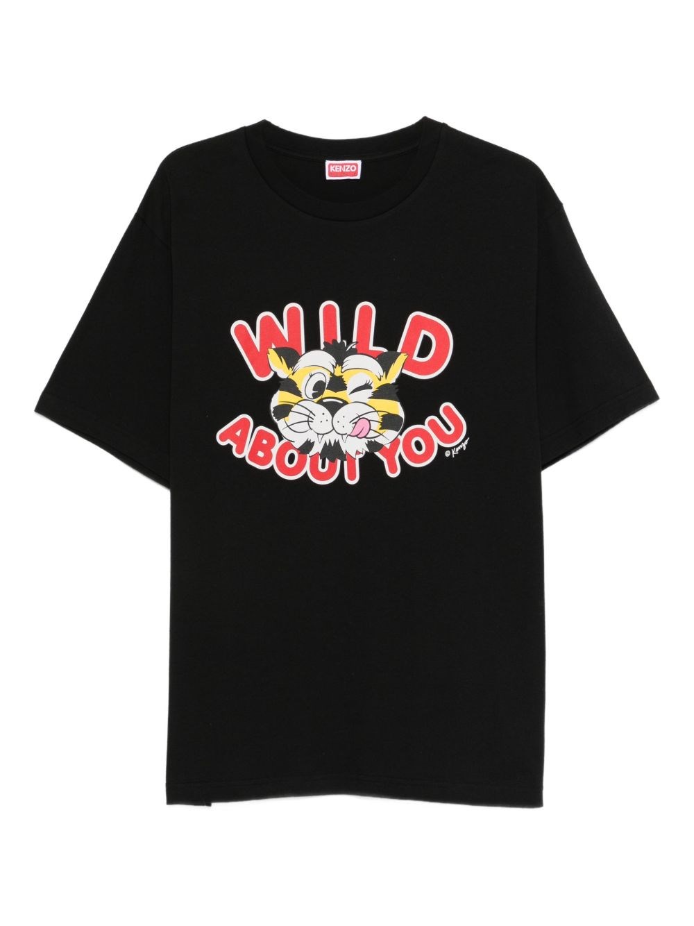 Kenzo Wild Tiger Cotton T-Shirt