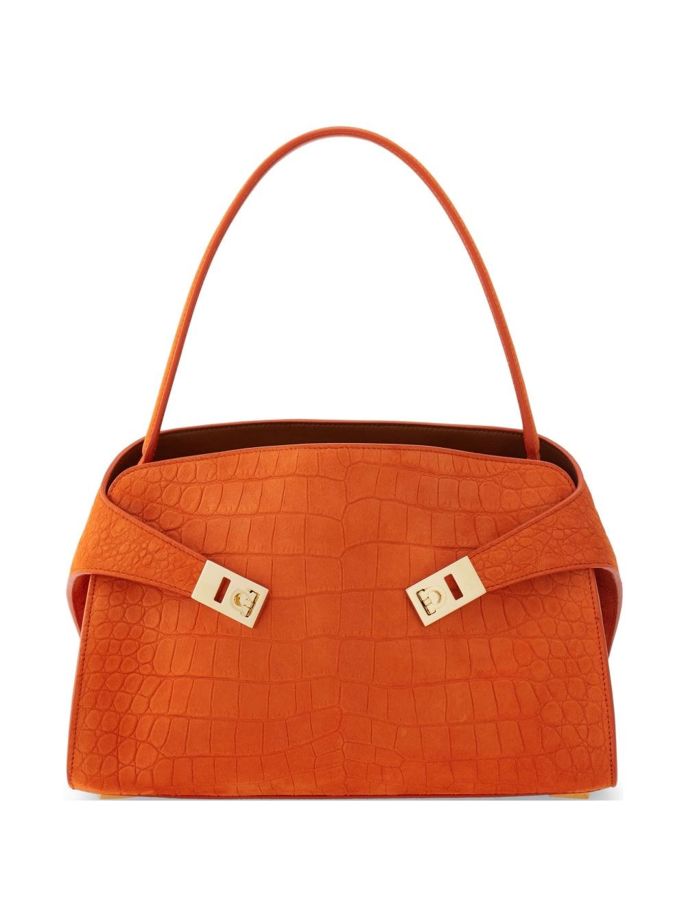 Ferragamo Hug Small Leather Tote Bag