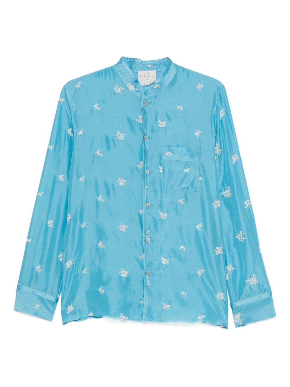 Forte Forte Embroidered Silk Shirt