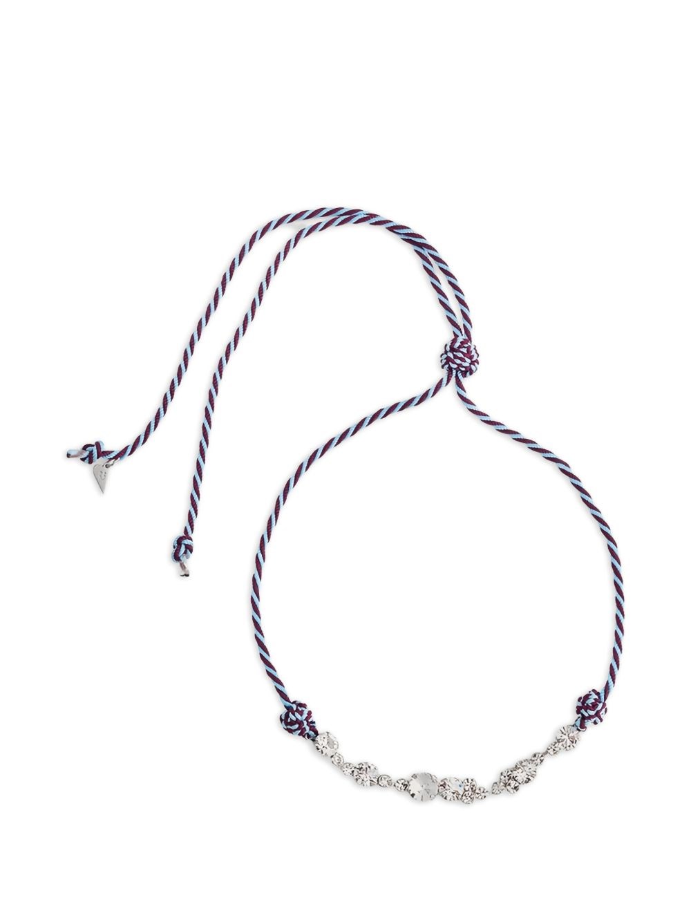 Forte Forte Crystal Braided Necklace