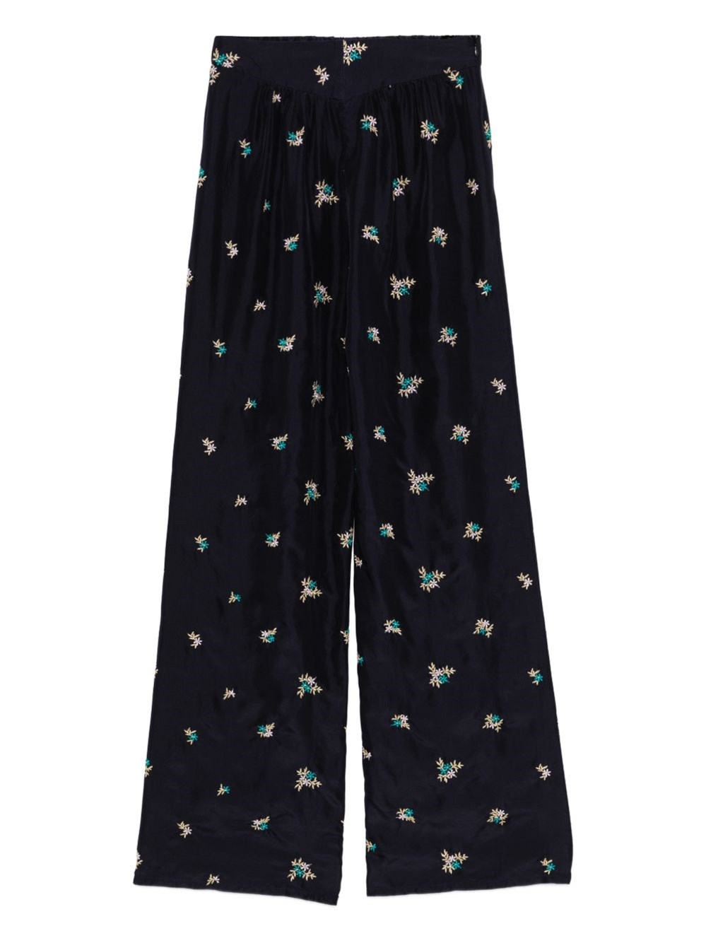 Forte Forte Embroidered Silk Trousers