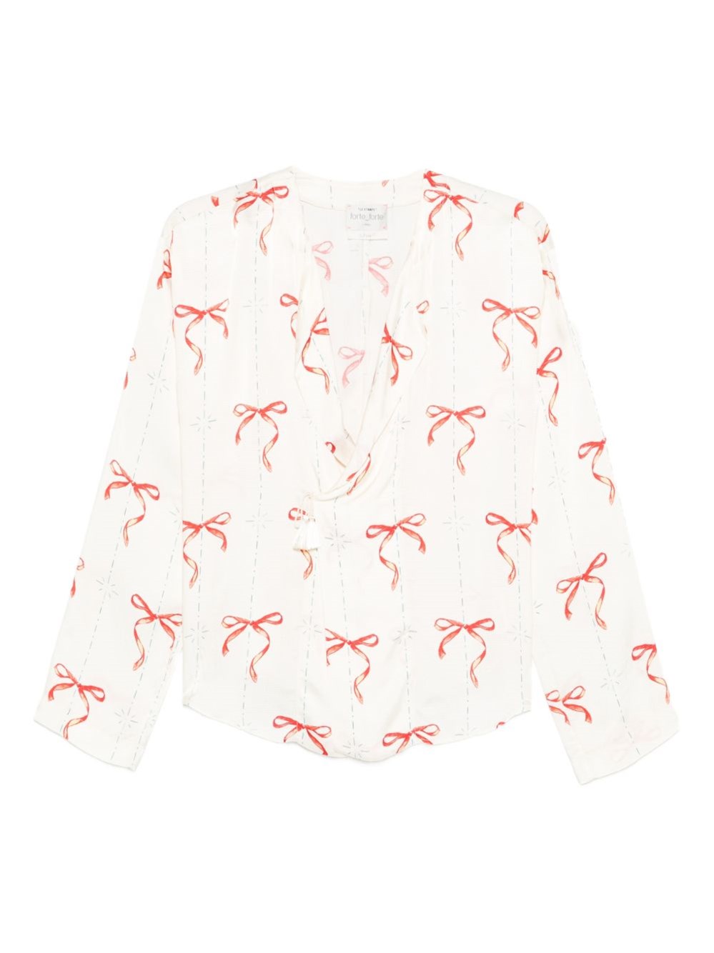 Forte Forte Printed Crossed Shirt