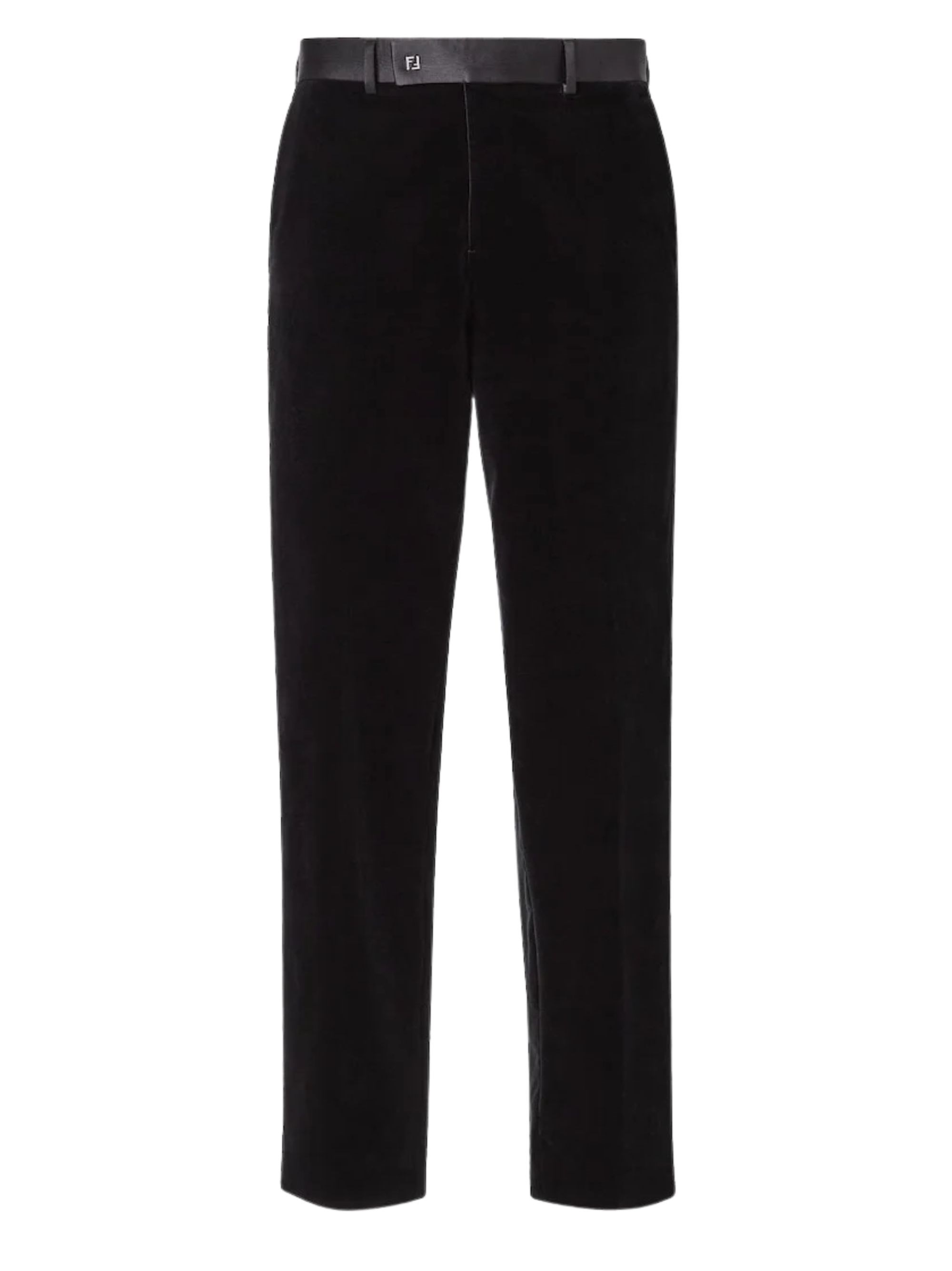 Fendi Pantaloni In Velluto