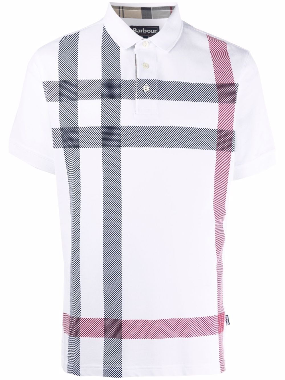 Barbour Blaine Tartan Piquet Polo