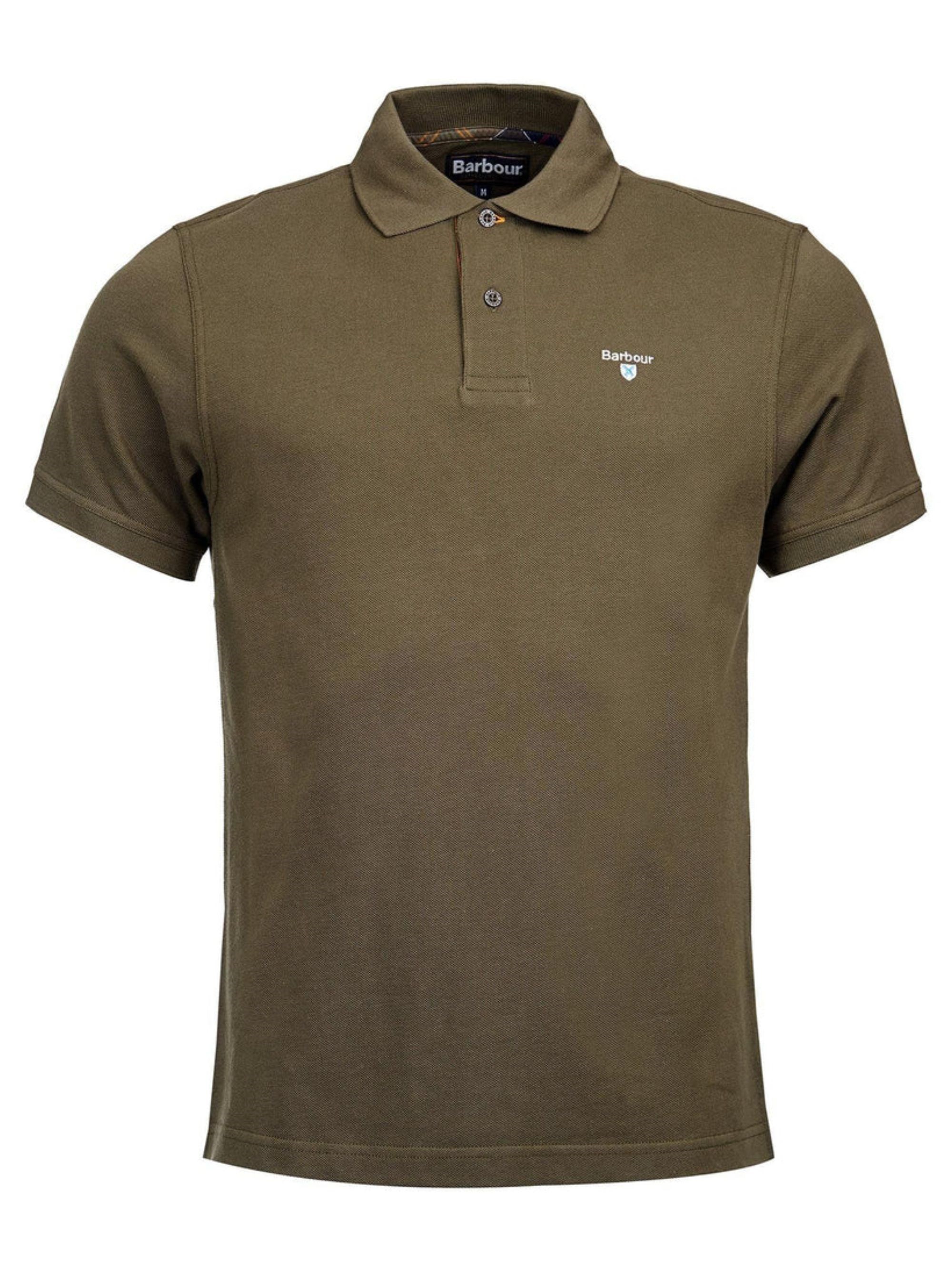 Barbour Tartan Pique Polo