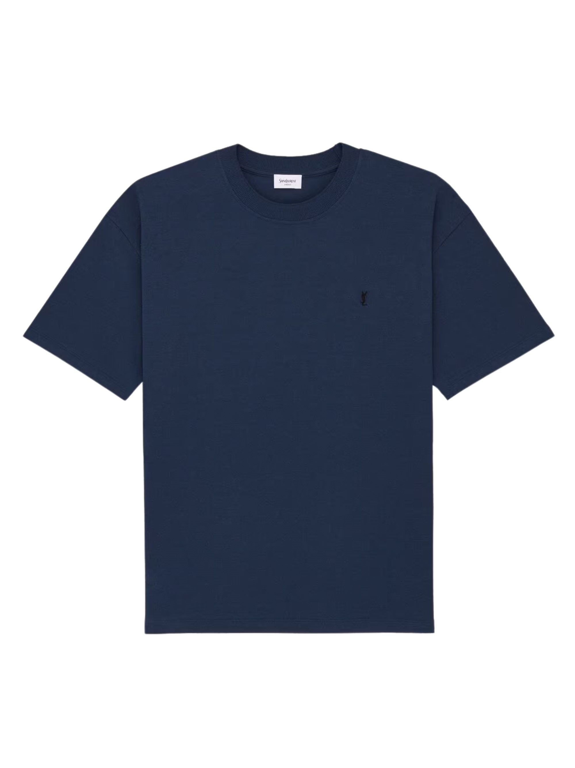 Saint Laurent Oversized Cassandre T-Shirt In Piqué