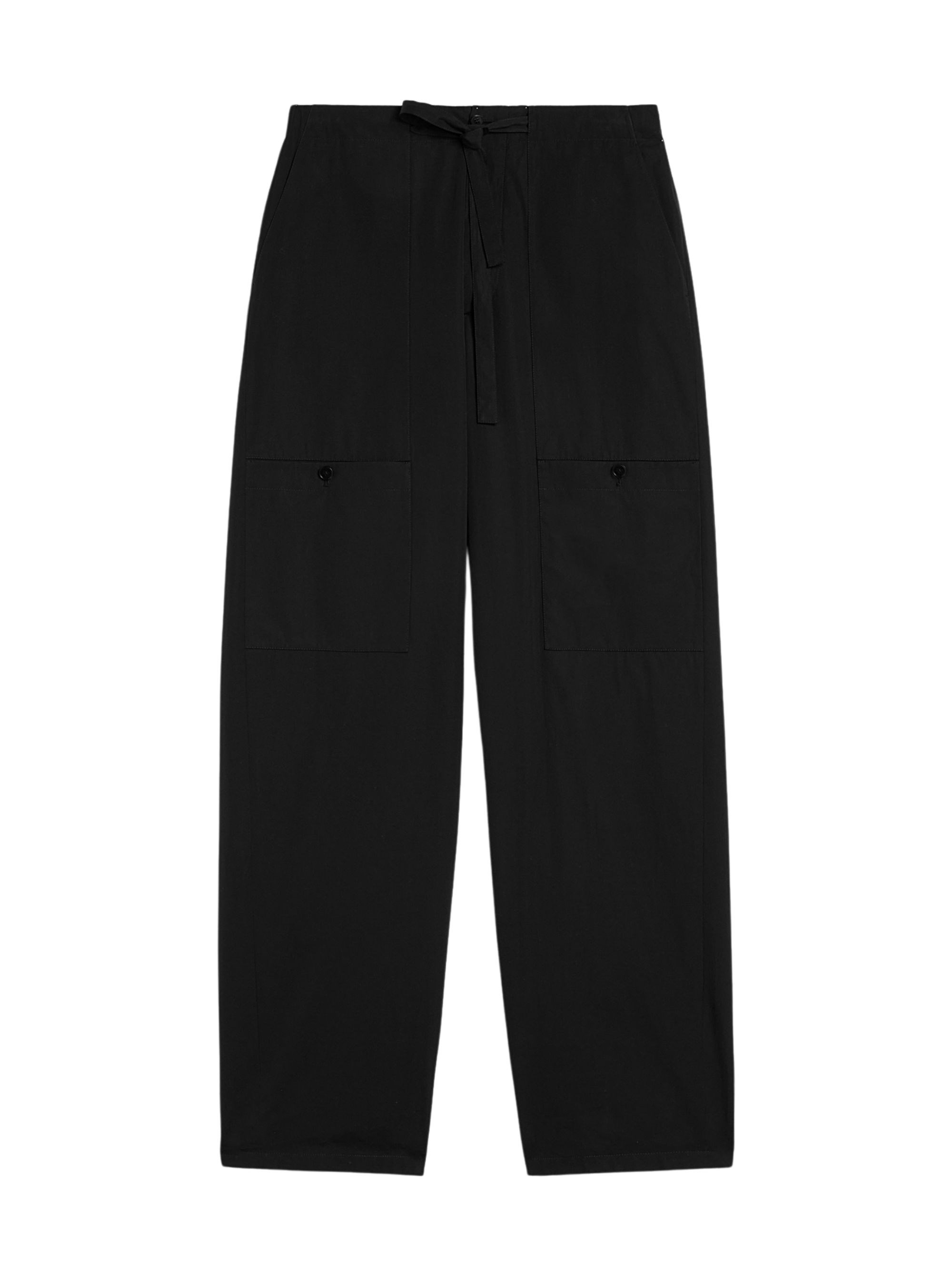 Jil Sander Cotton Poplin Cargo Trousers
