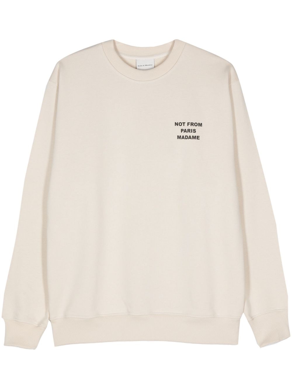 DROLE DE MONSIEUR Sweatshirt Le Sweatshirt Slogan