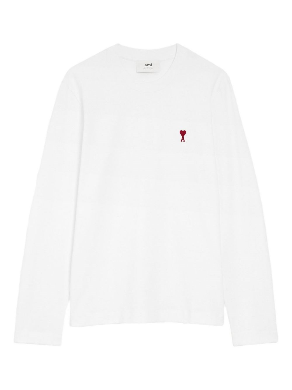 Ami Paris Long-Sleeved T-Shirt With Logo