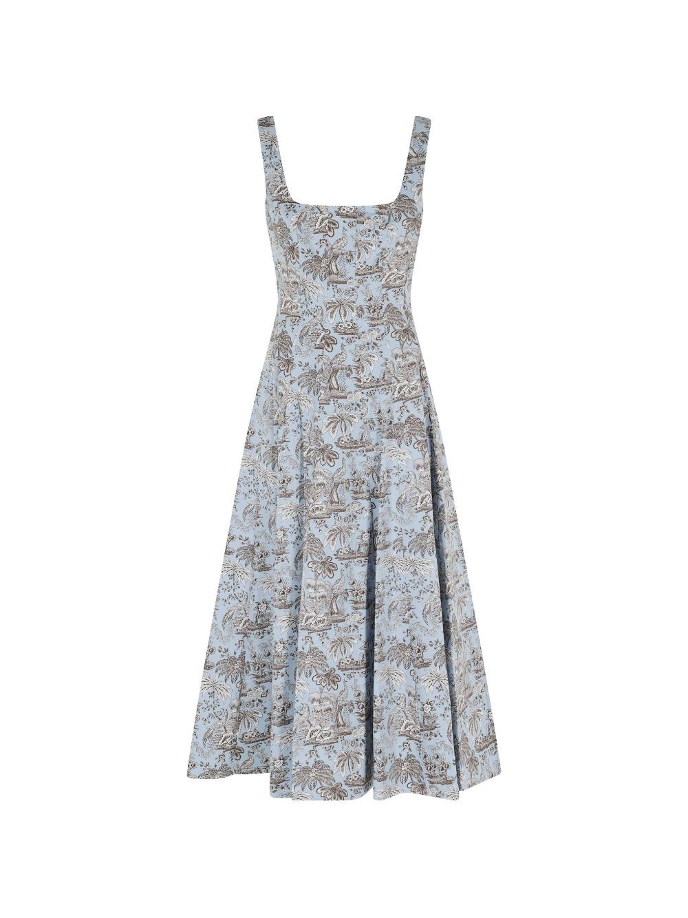Staud Wells Midi Dress
