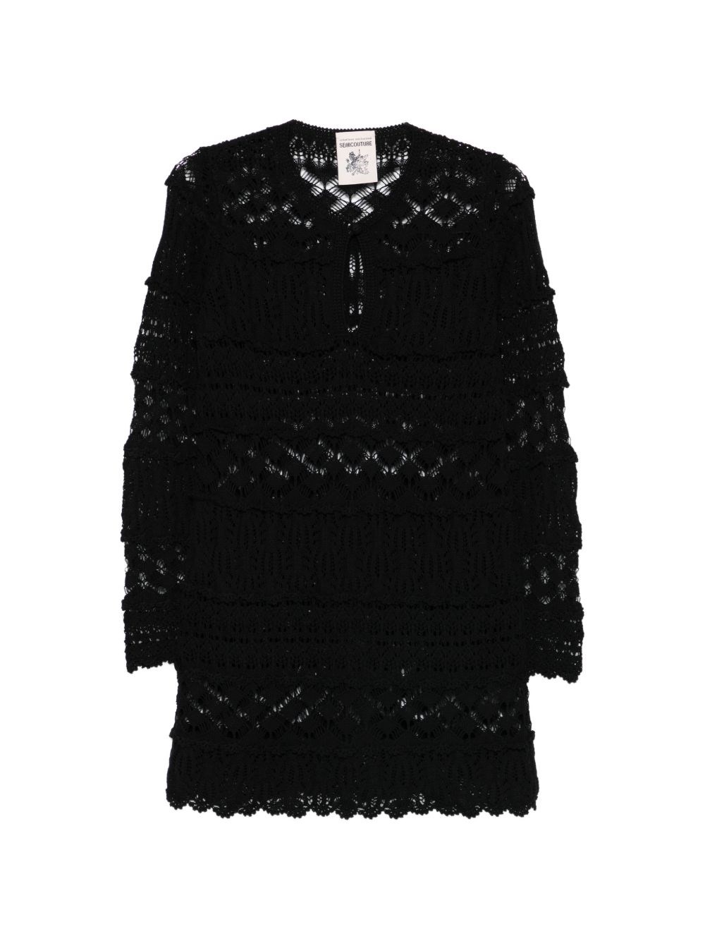 Semicouture Alvina Cotton Mini Dress