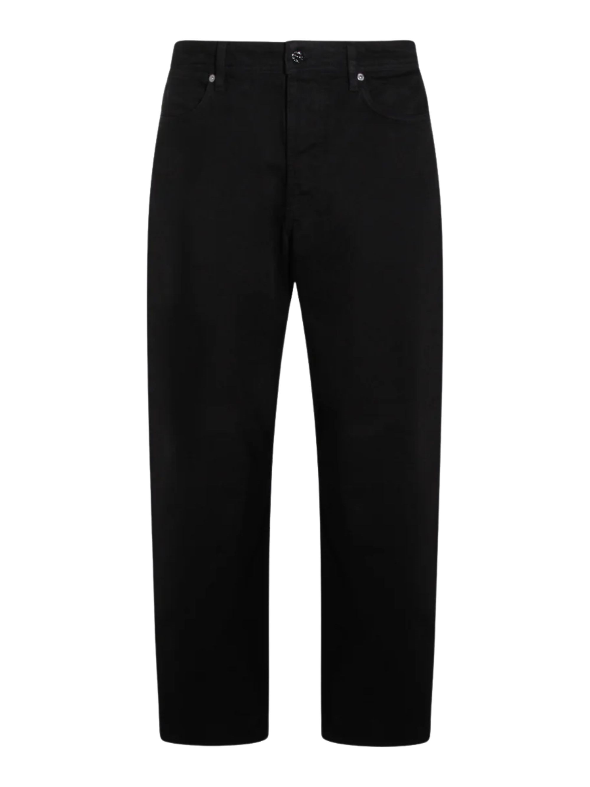 Stone Island Jeans With Logo Patch