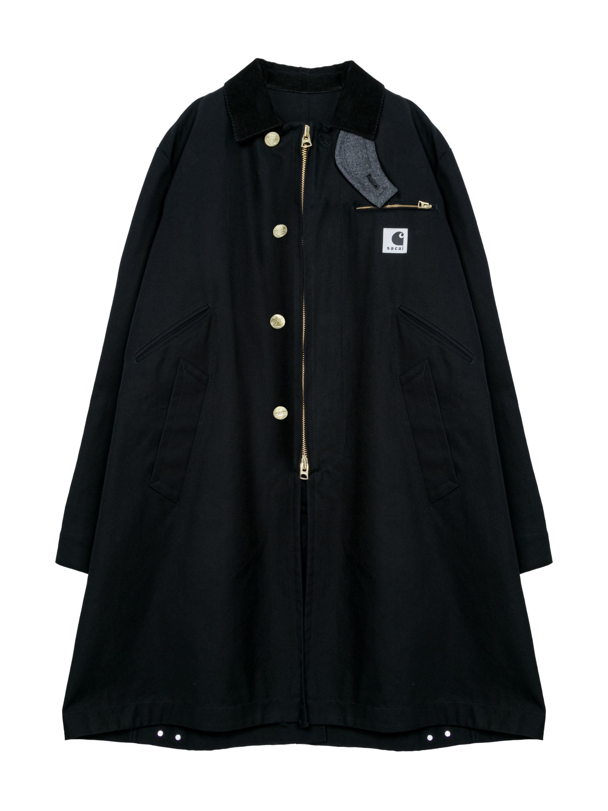 SACAI X CARHARTT WIP Trench Coat With Logo