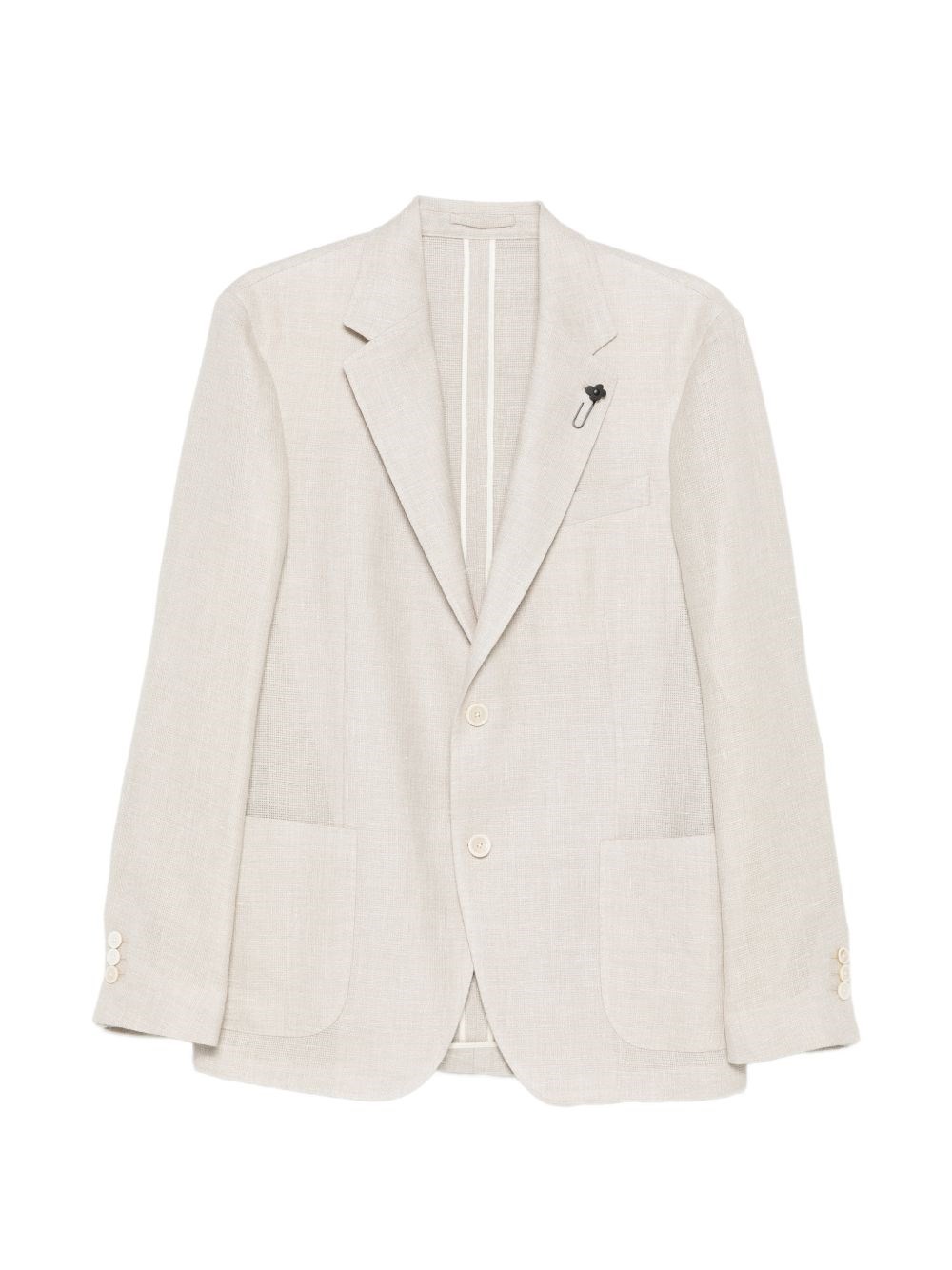 Lardini Wool And Linen Blazer
