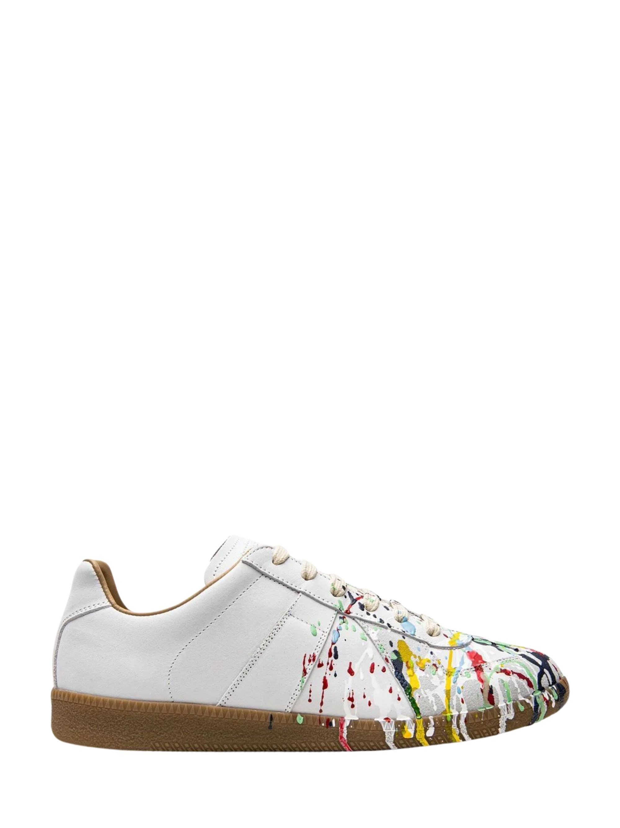 Maison Margiela Replica Sneaker With Patent Leather