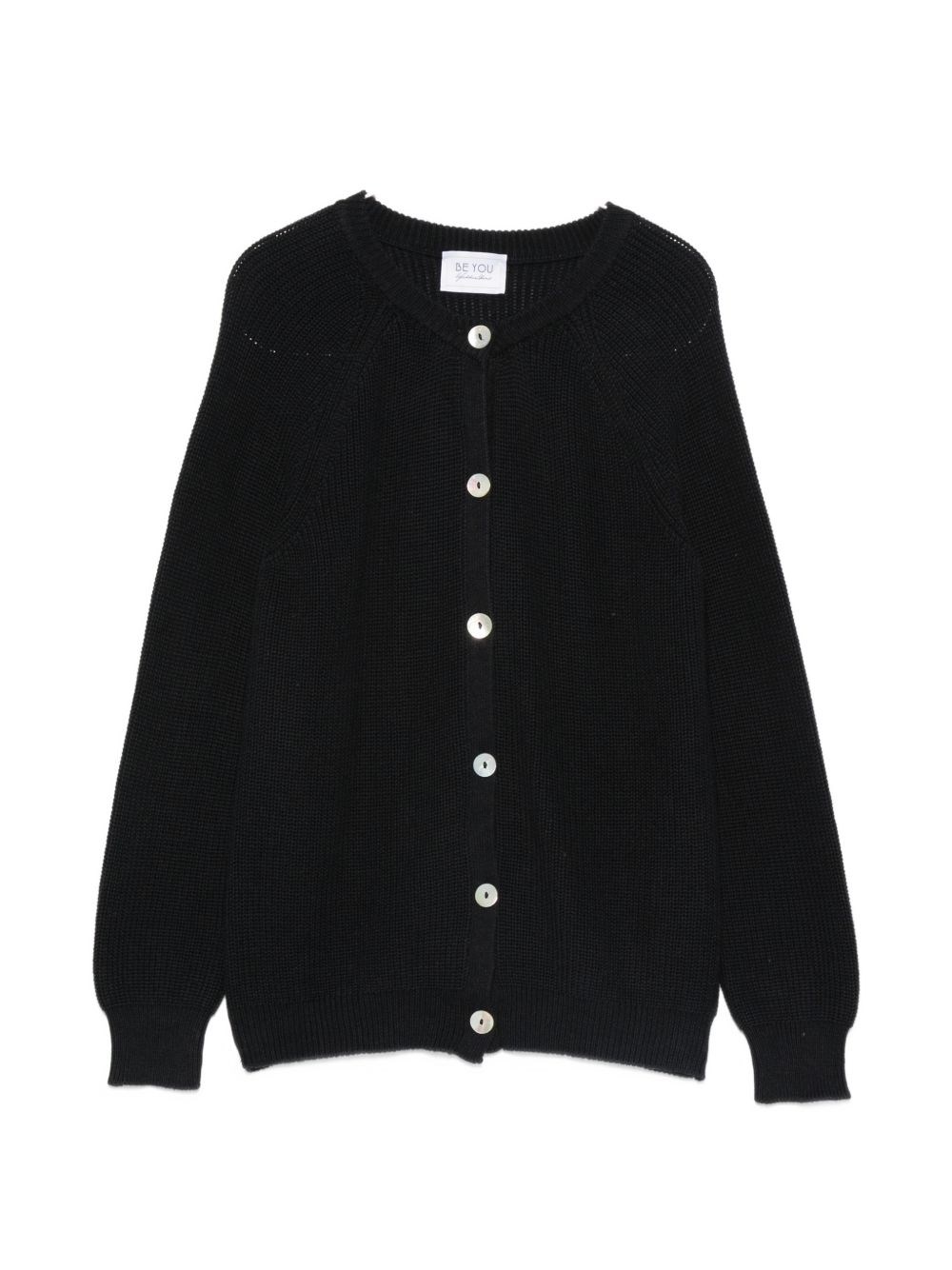 BEYOU Cotton And Cashmere Cardigan