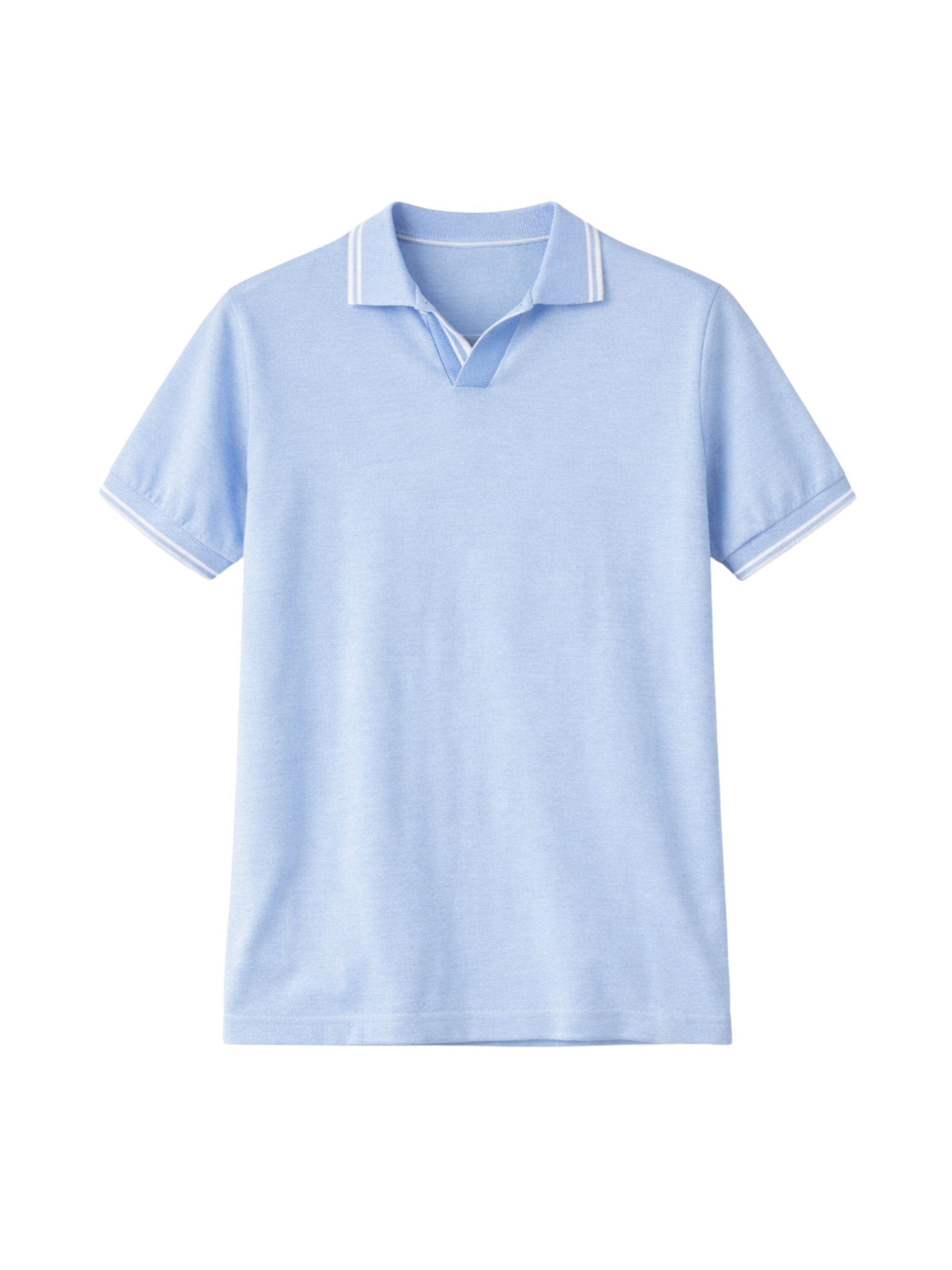 PAUL & SHARK Open-Neck Cotton Polo Shirt
