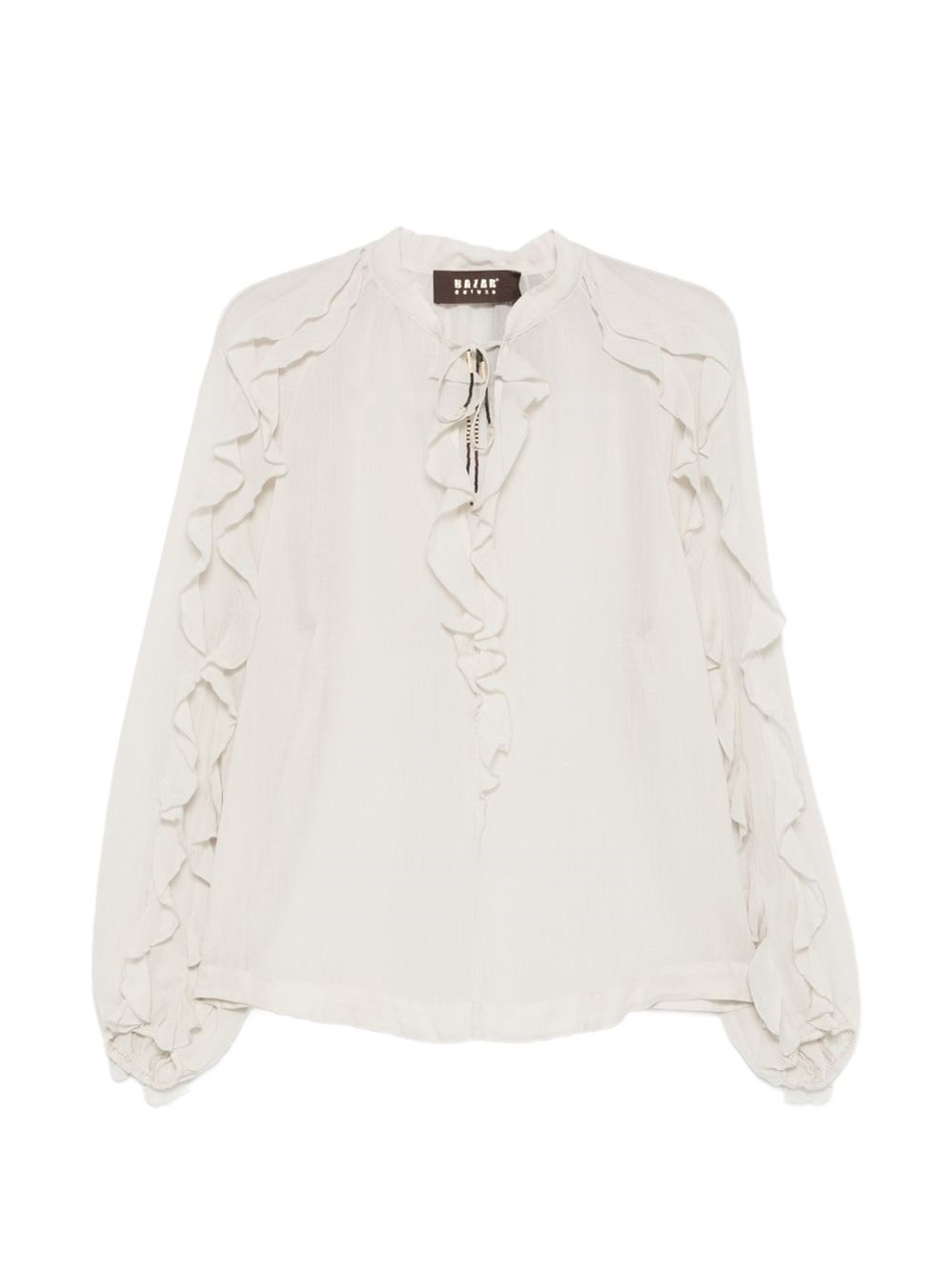 BAZAR DE LUXE Ruffled Blouse