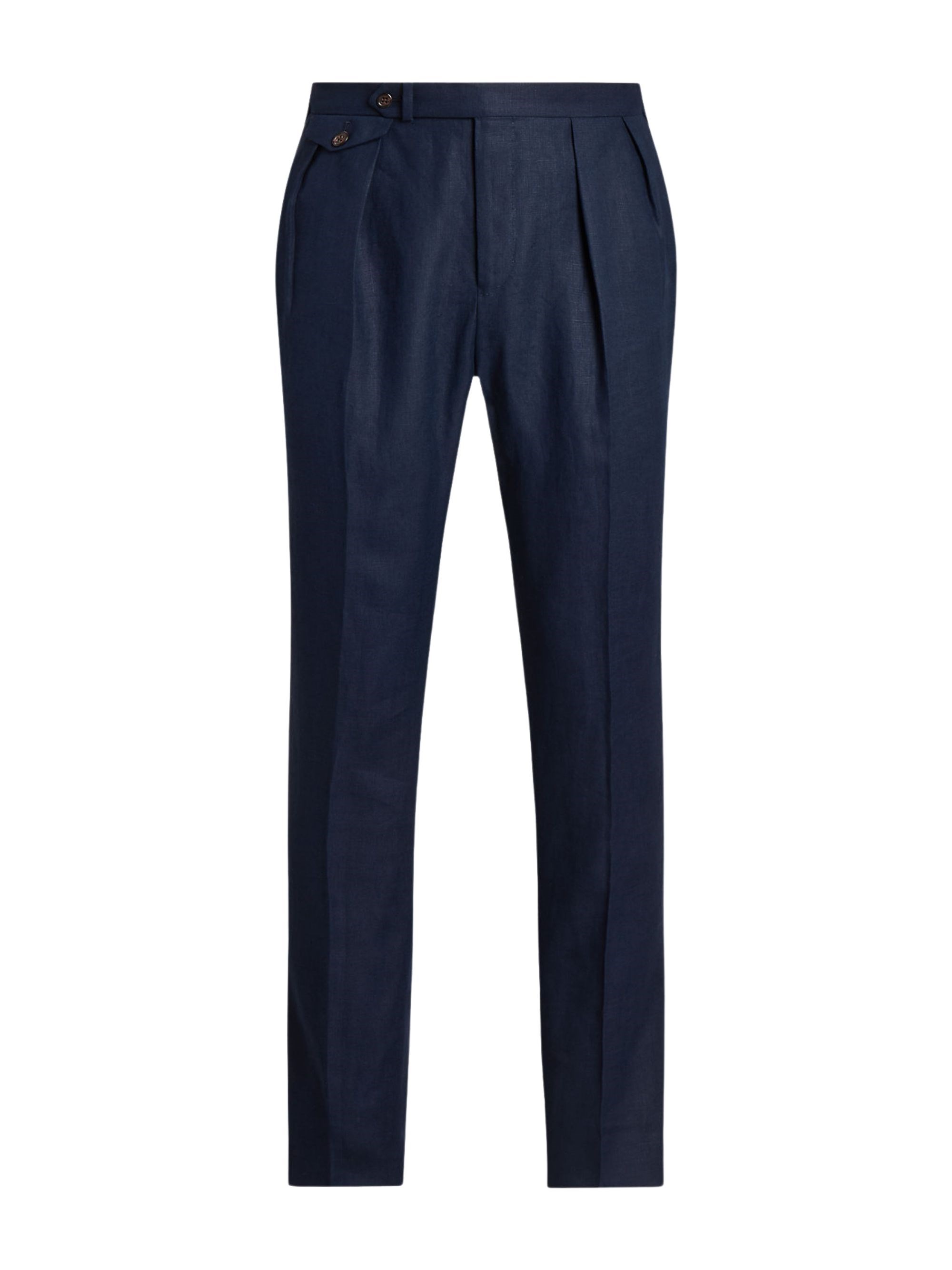 POLO RALPH LAUREN Pleated Linen Trousers
