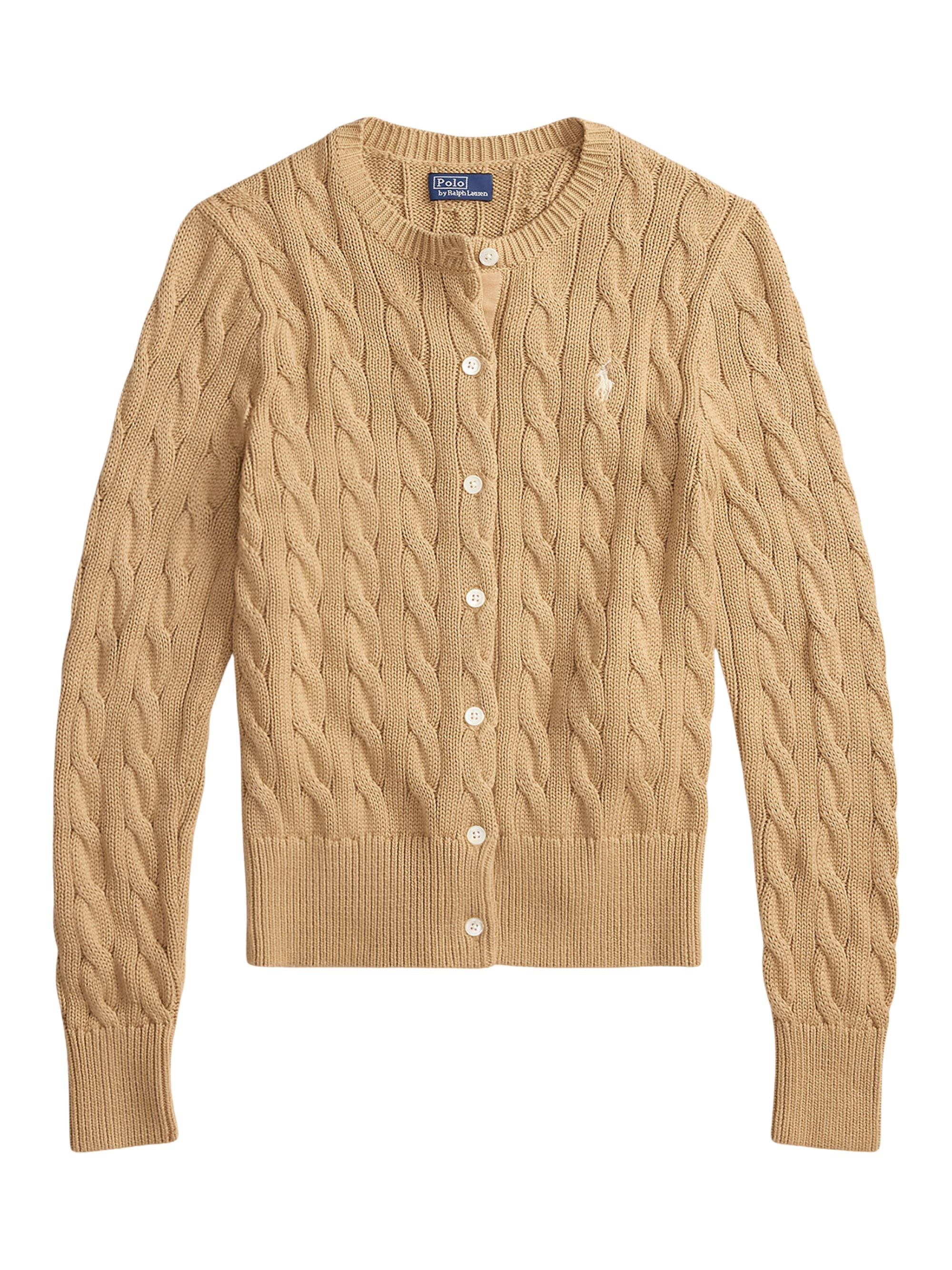 POLO RALPH LAUREN Cable Knit Sweater With Logo