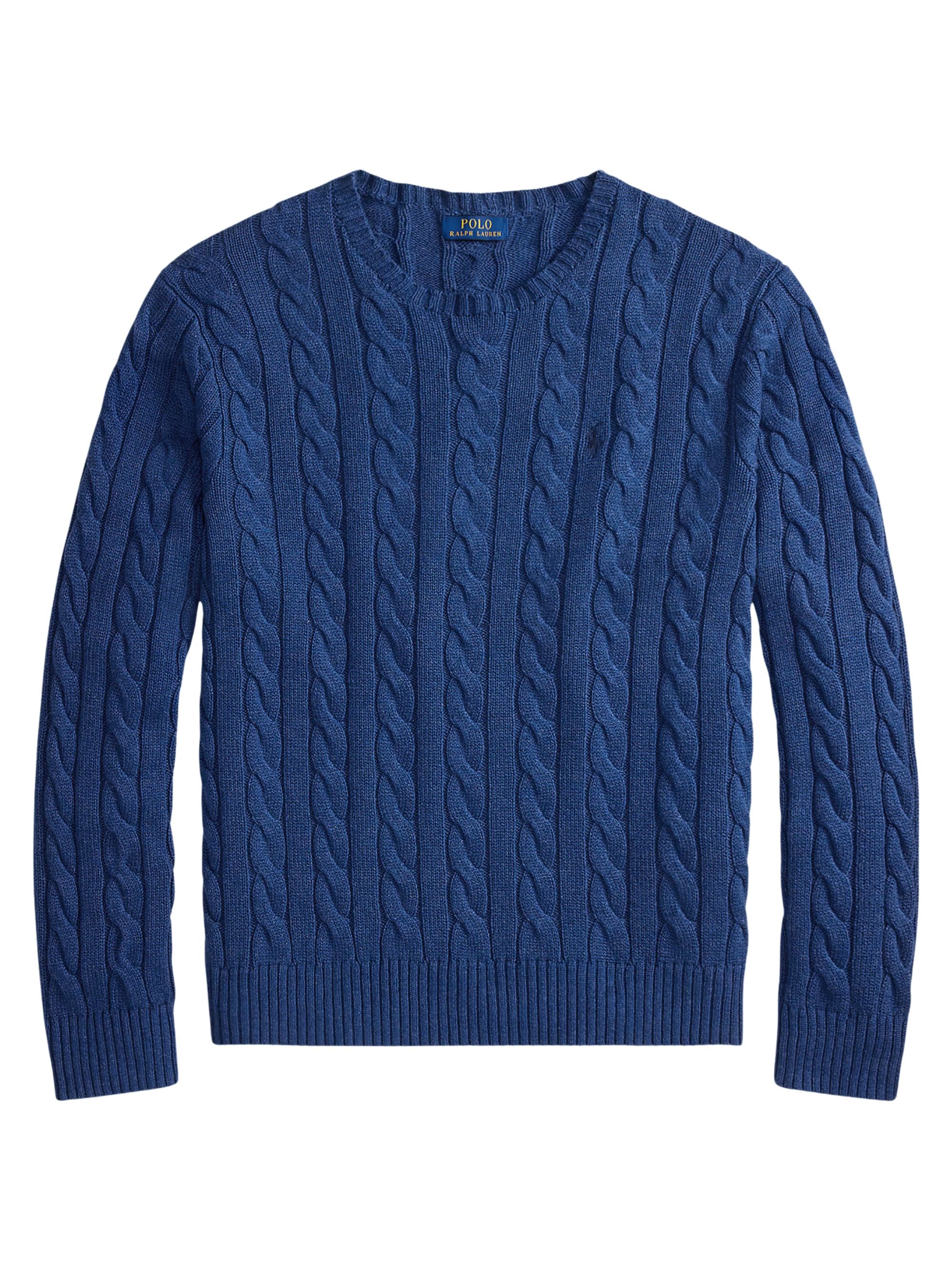 POLO RALPH LAUREN Maglione In Maglia Cable Con Logo