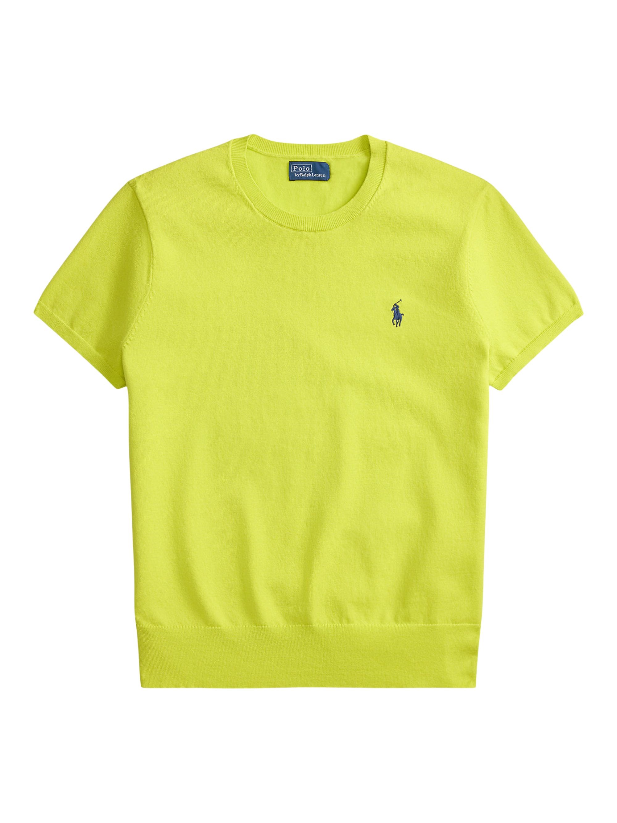 POLO RALPH LAUREN Camicia A Maniche Corte Con Logo