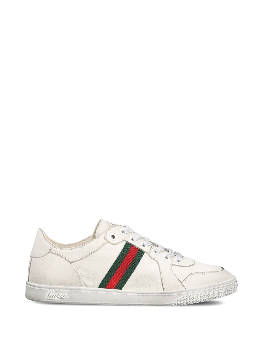 Gucci Stretch Leather Sneakers