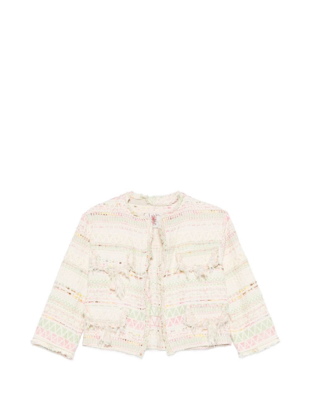 BYE Cotton Blend Short Jacket