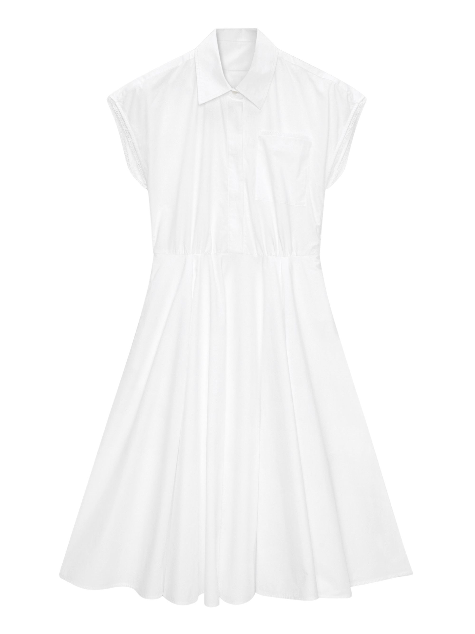 MSGM Midi Dress With Pocket