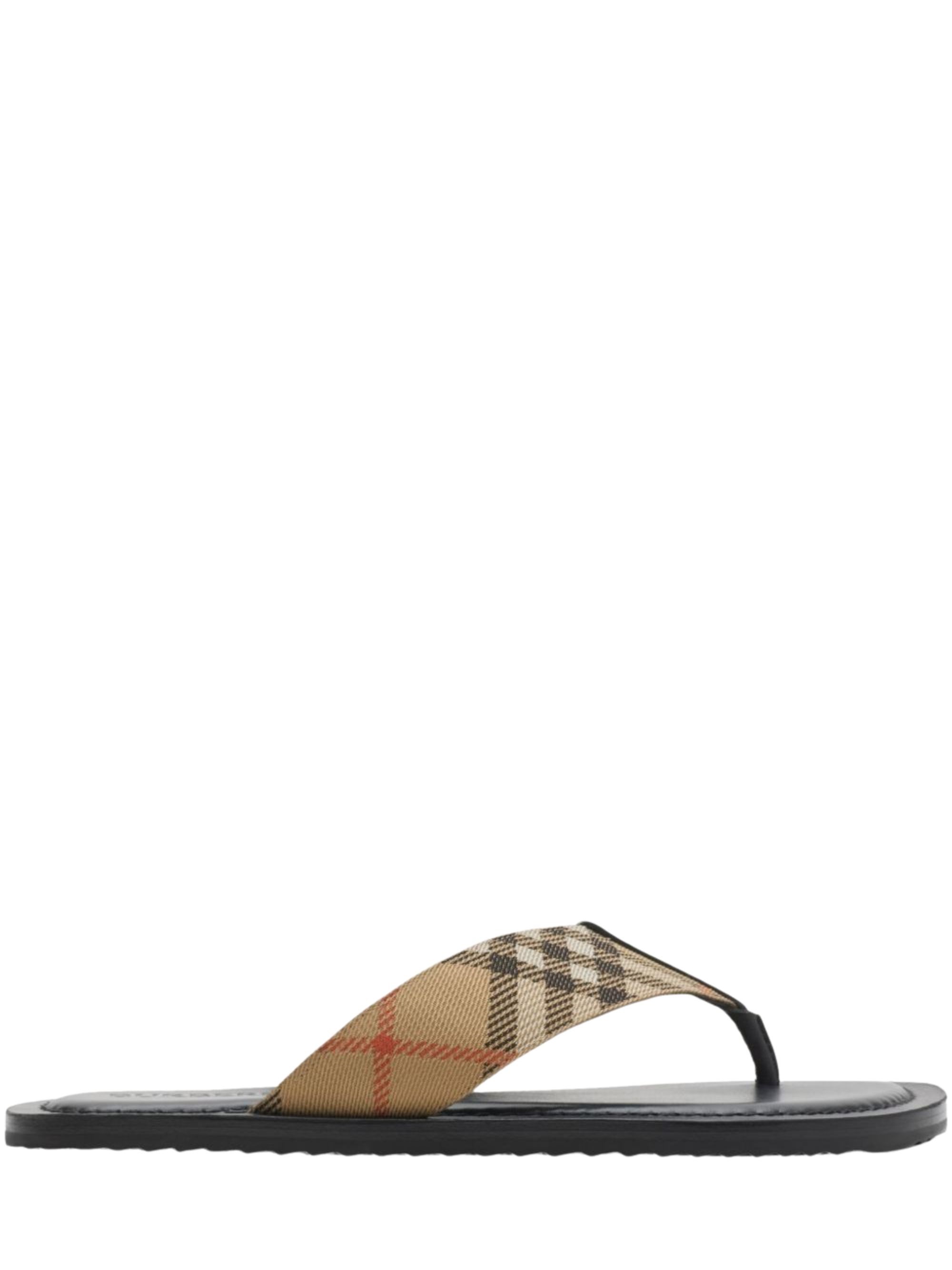 Burberry Pavillon Check Sandal