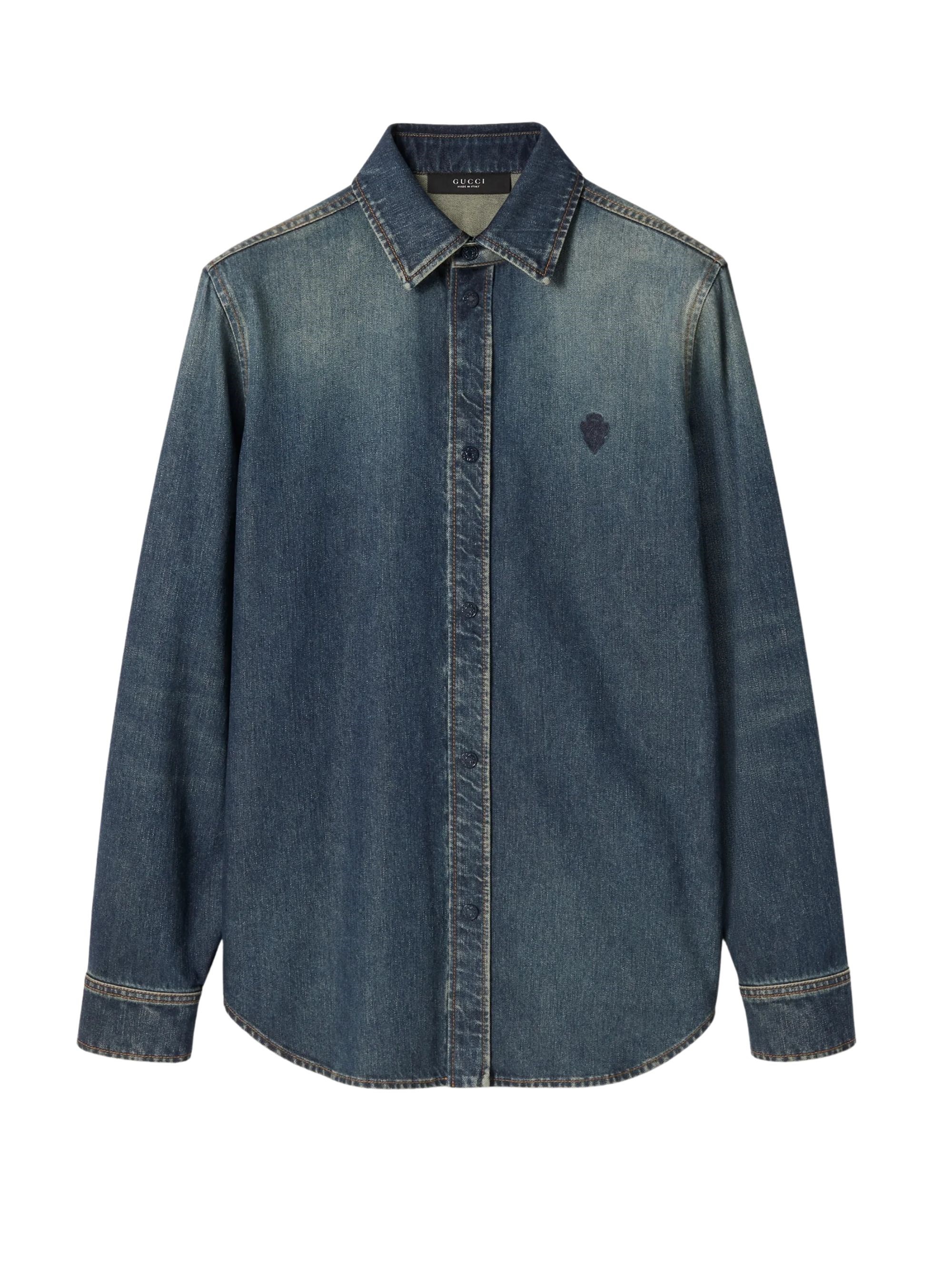 Gucci Cotton Denim Shirt