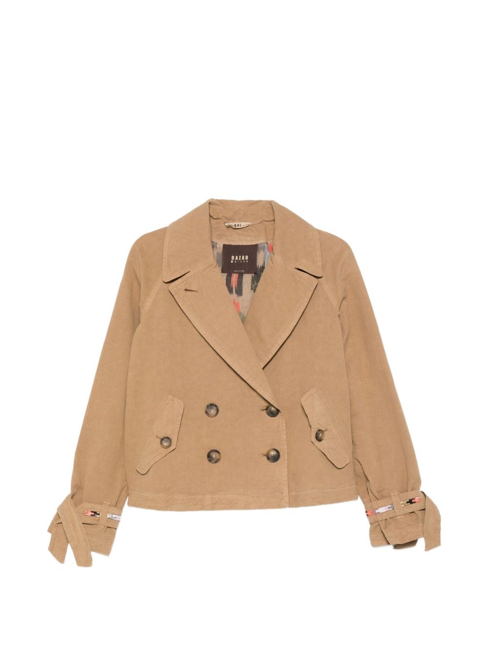 BAZAR DE LUXE Short Double-Breasted Jacket
