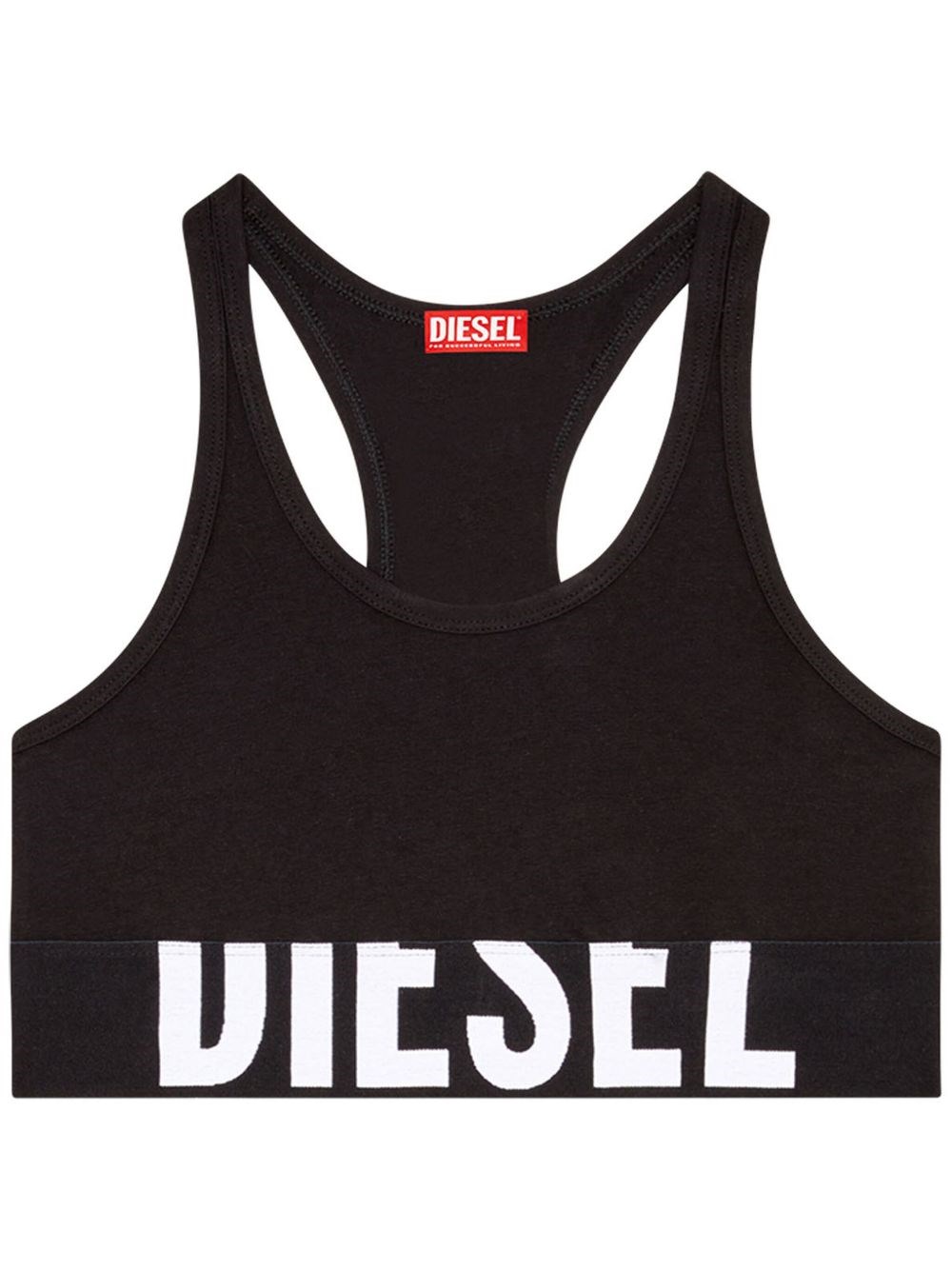 Diesel Logo Gym Bra